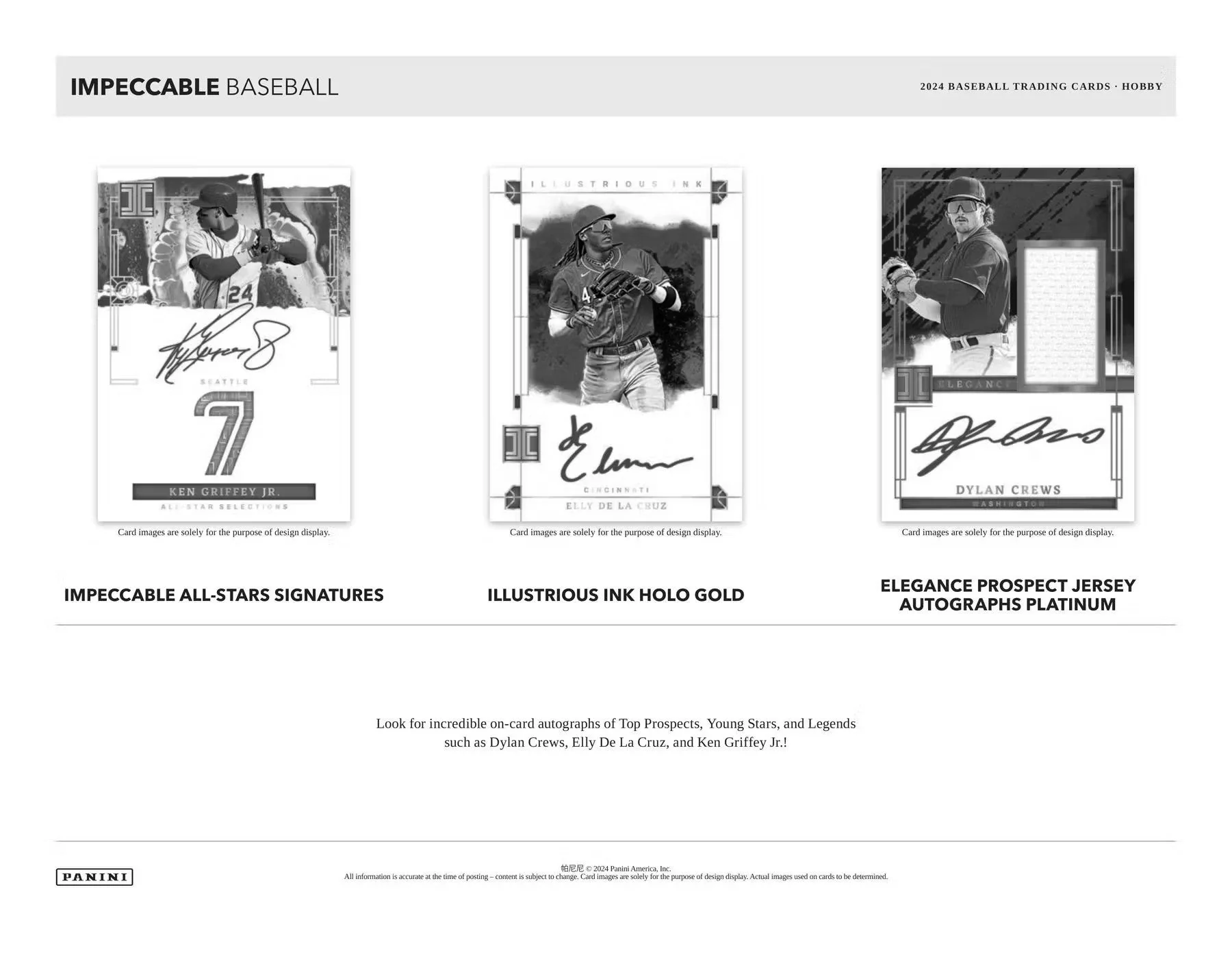2024 Panini Impeccable Baseball Hobby Box - Image 4