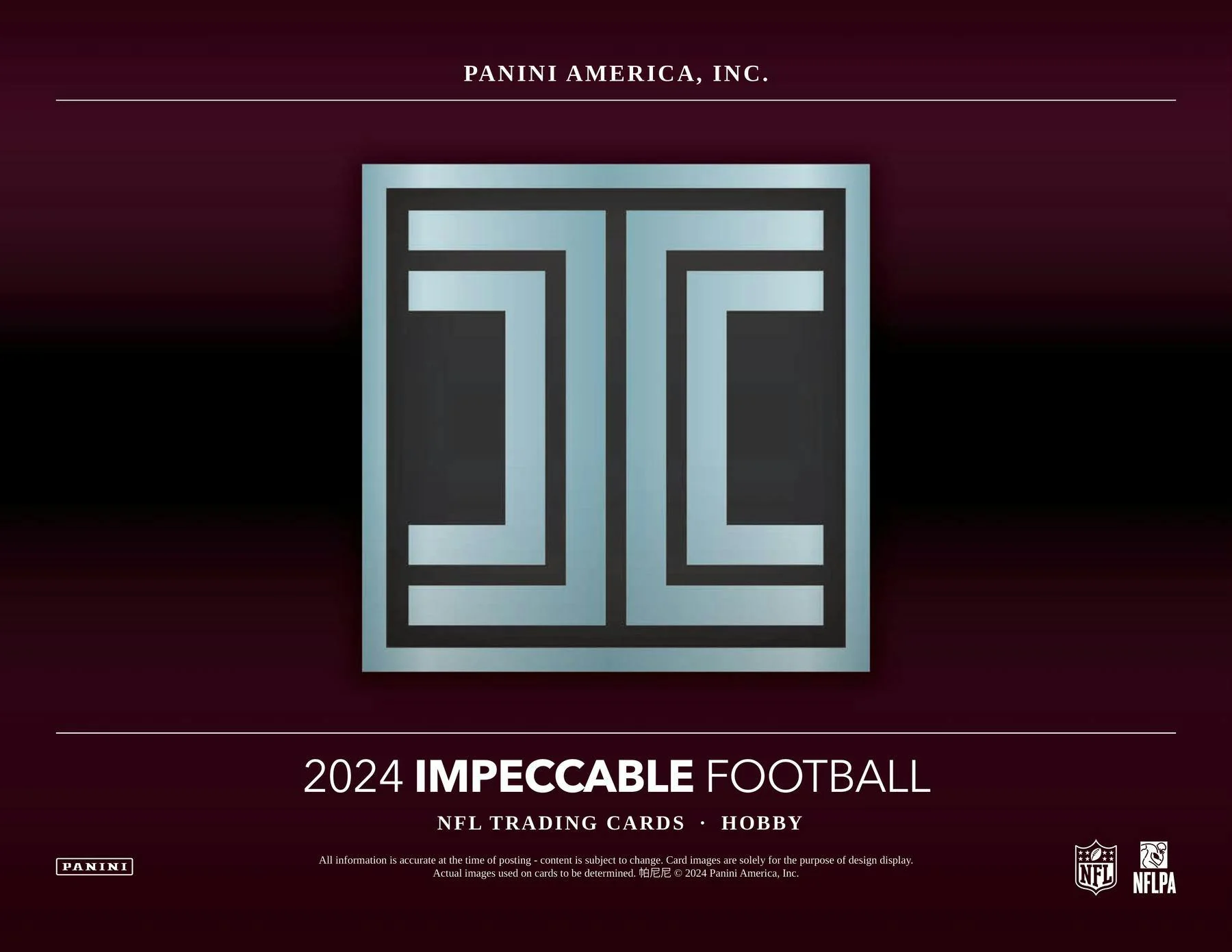 2024 Panini Impeccable Football Hobby Box - Image 3