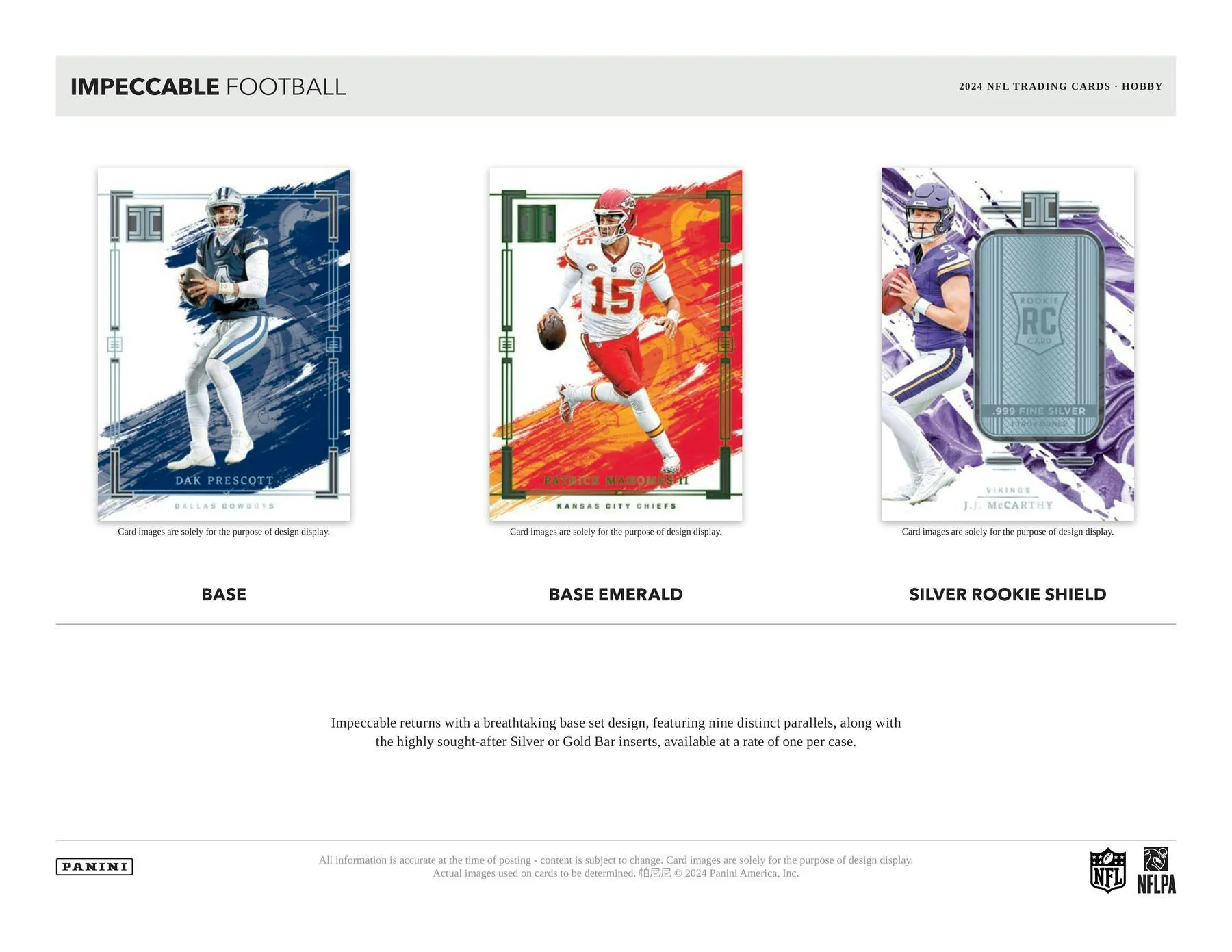 2024 Panini Impeccable Football Hobby Box - Image 4