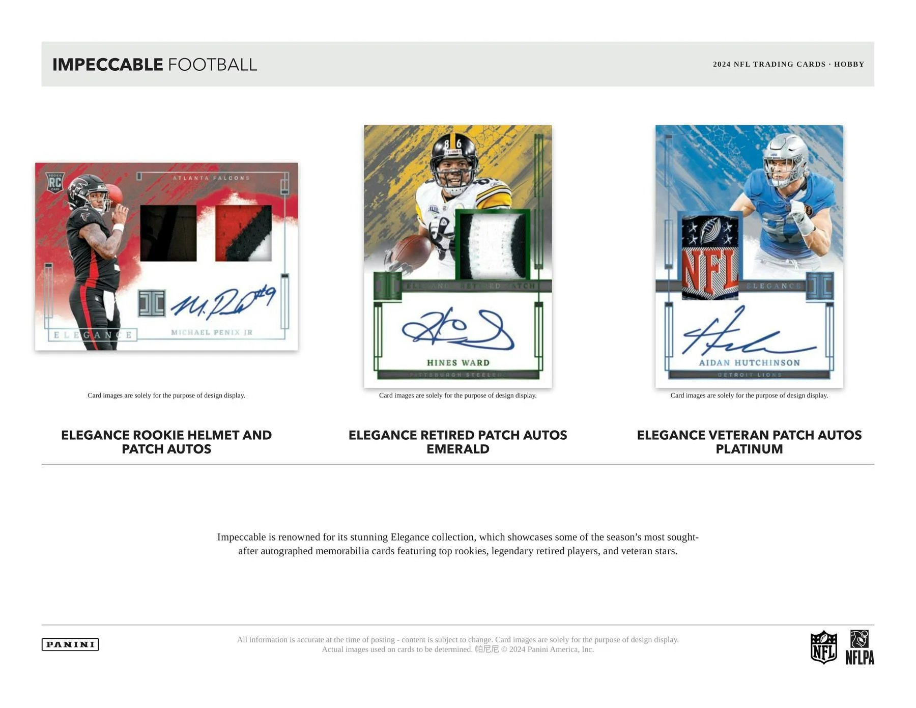 2024 Panini Impeccable Football Hobby Box - Image 6