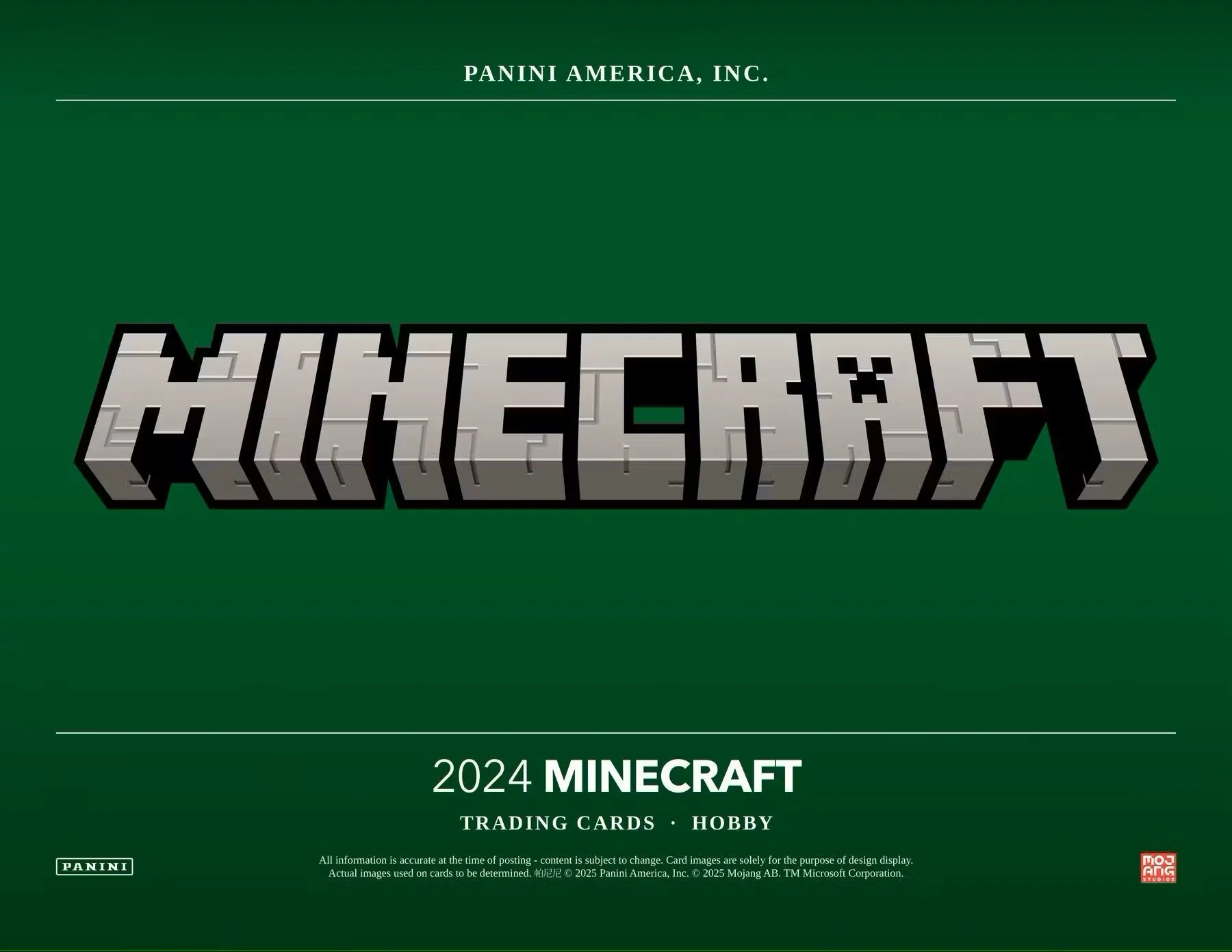 2024 Panini Minecraft Hobby Preferred Box - Image 4