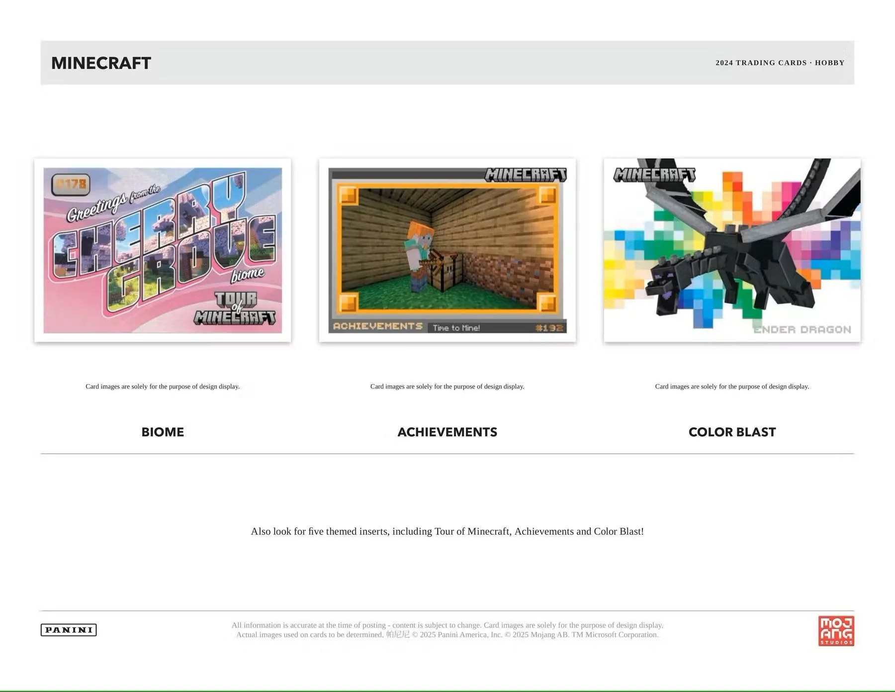 2024 Panini Minecraft Hobby Preferred Box - Image 6