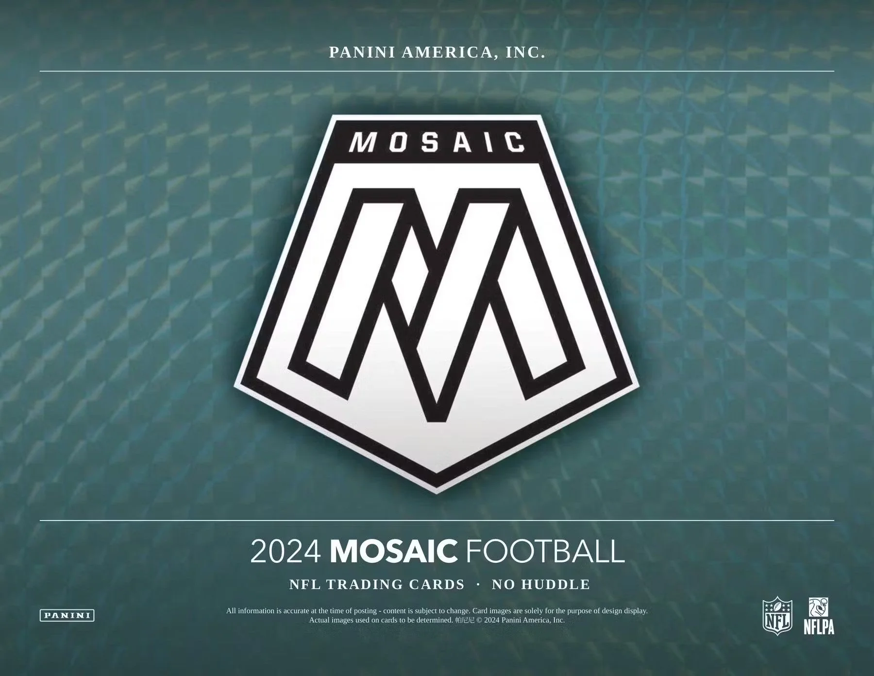 2024 Panini Mosaic No Huddle Football Box - Image 3