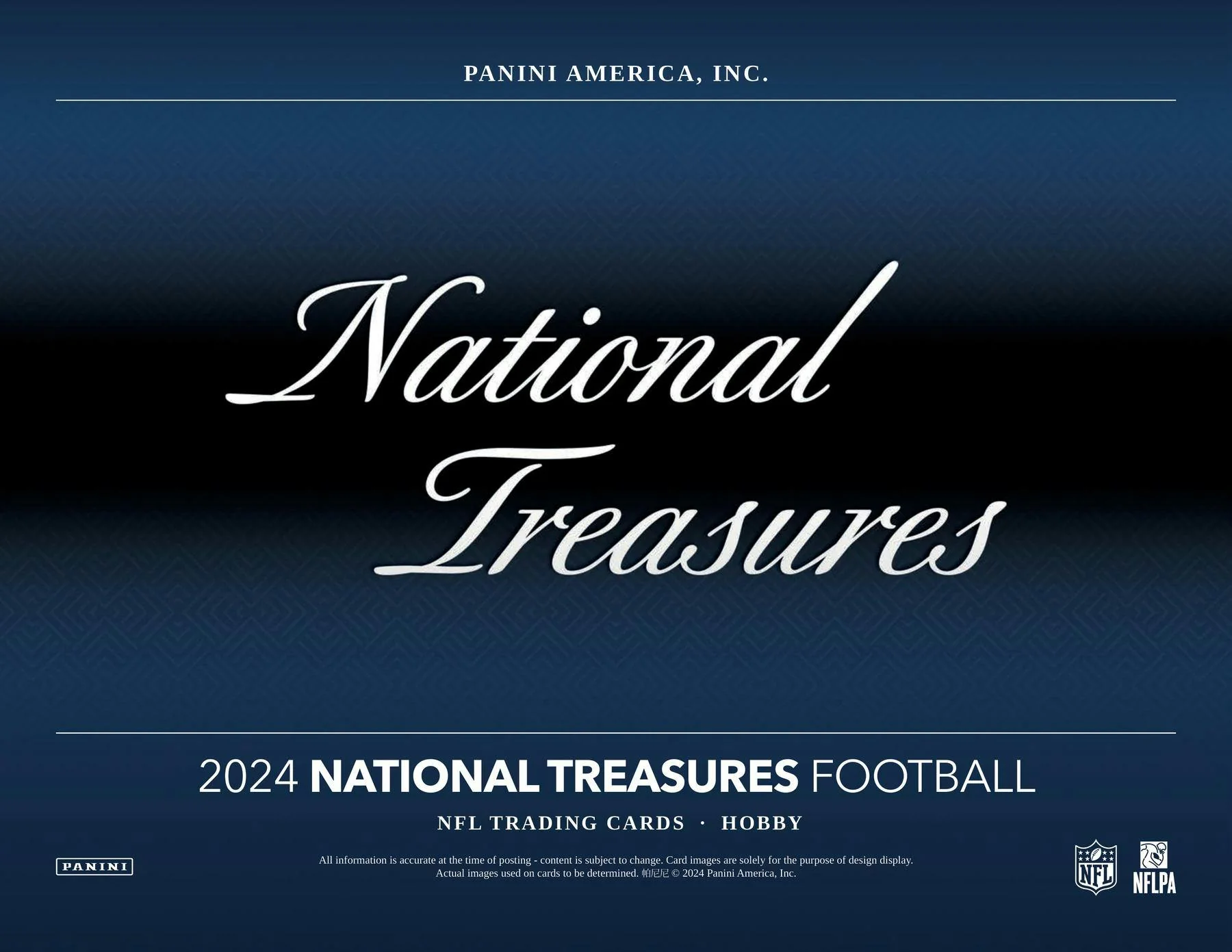 2024 Panini National Treasures Football Hobby Box | Columbia Sports Cards - Image 3