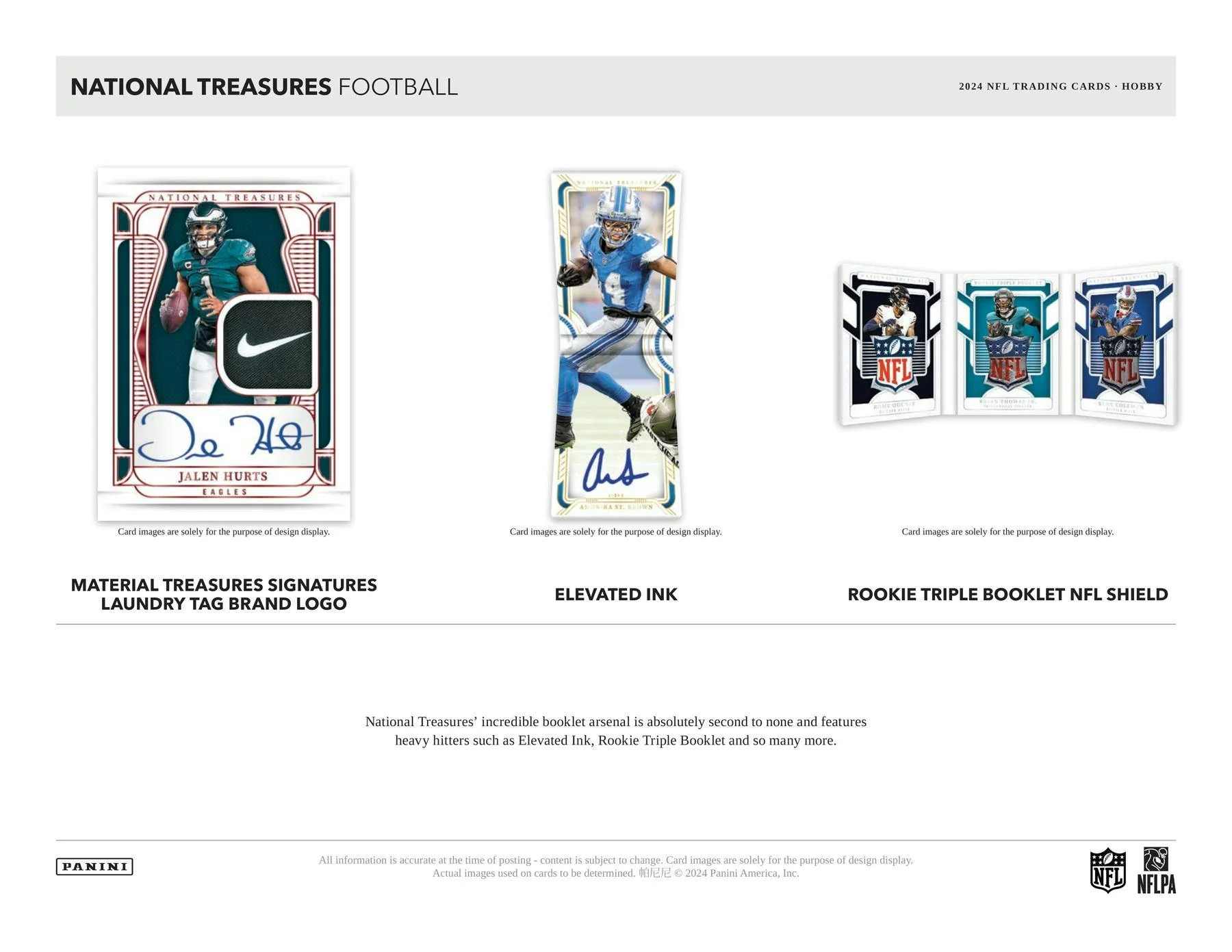 2024 Panini National Treasures Football Hobby Box | Columbia Sports Cards - Image 5