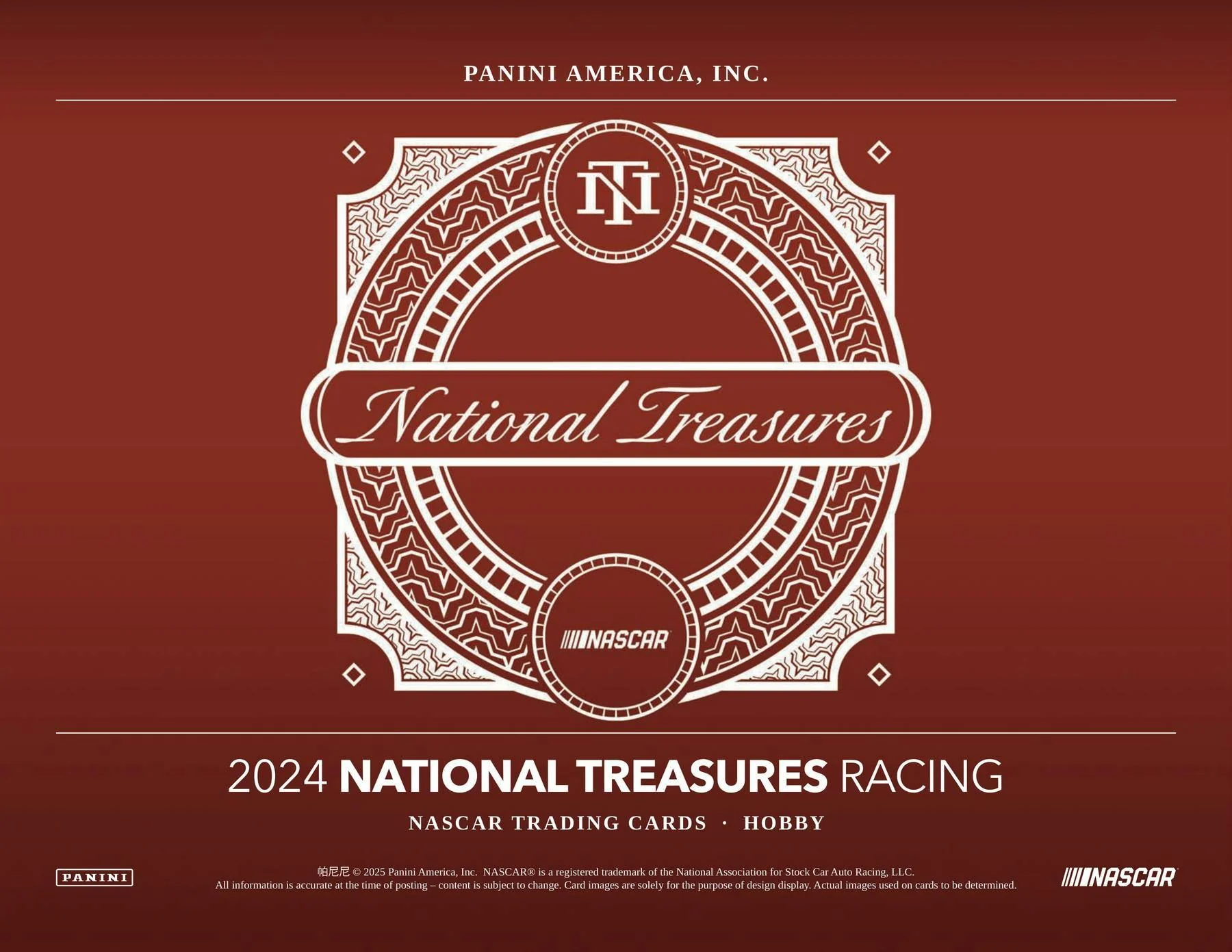 2024 Panini National Treasures Racing Hobby Box - Image 3