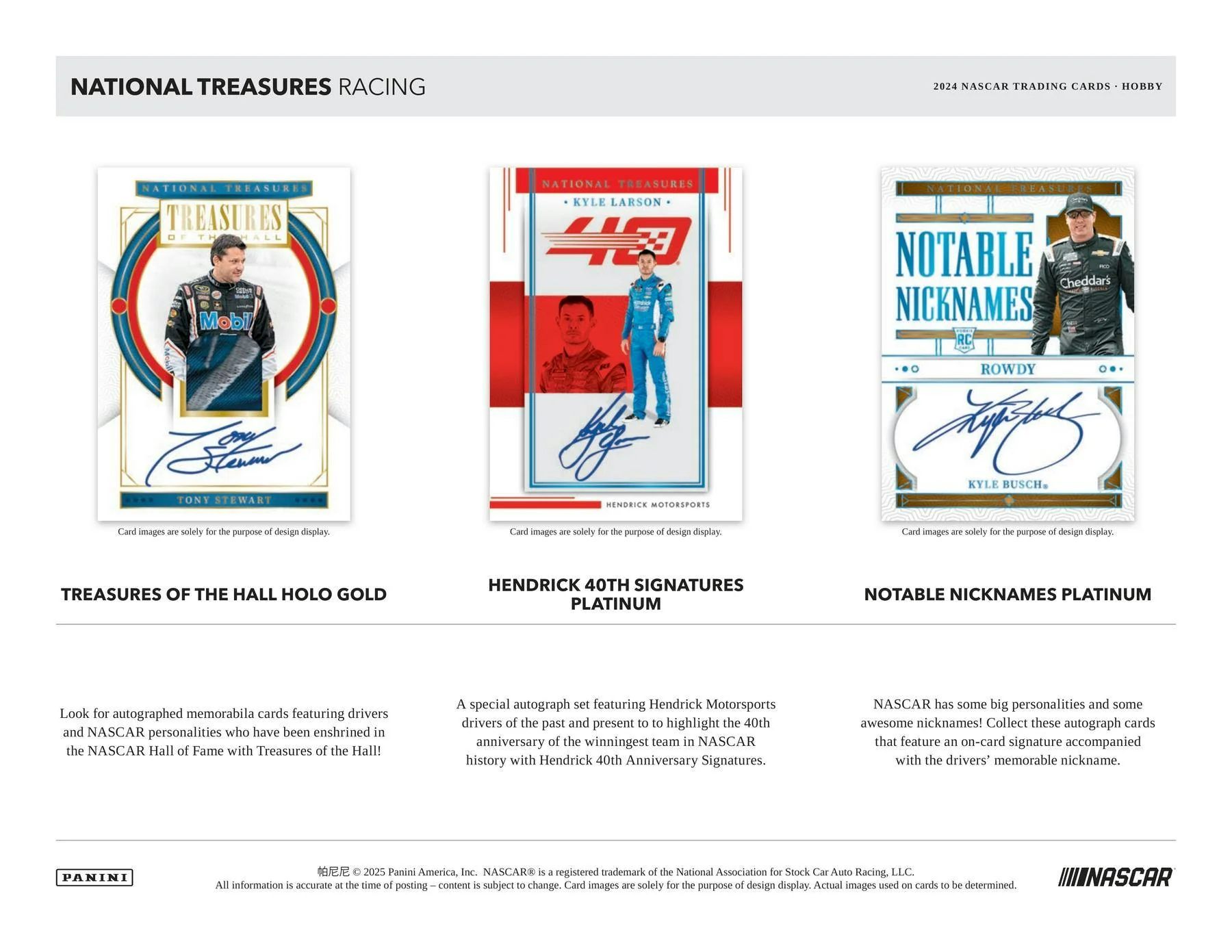 2024 Panini National Treasures Racing Hobby Box - Image 4