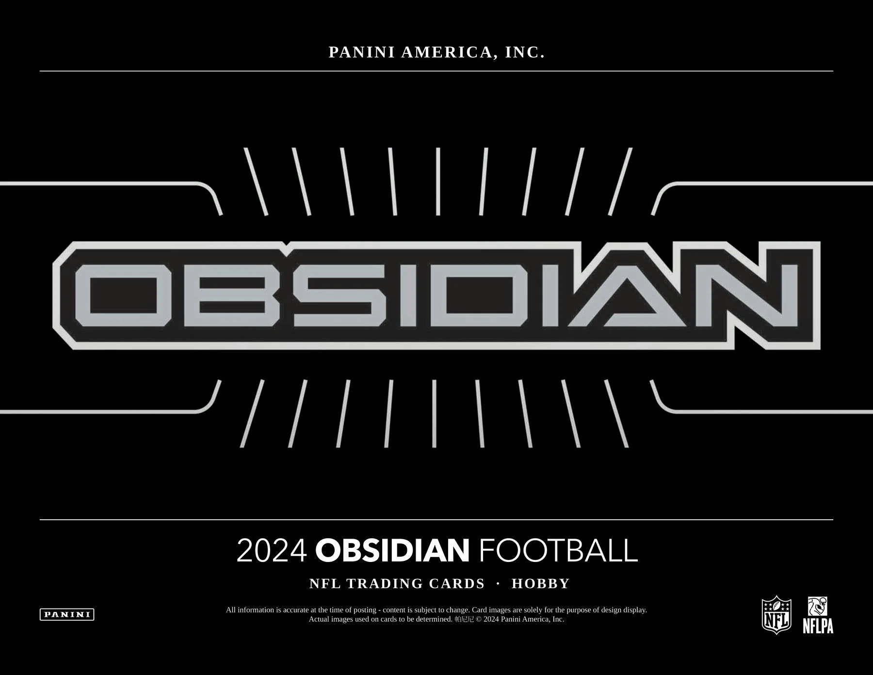 2024 Panini Obsidian Football Hobby Box - Image 3