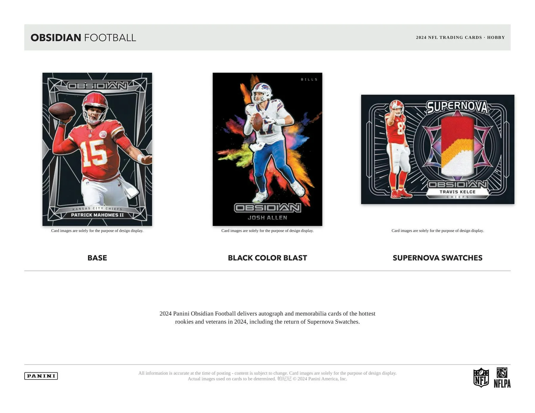 2024 Panini Obsidian Football Hobby Box - Image 4