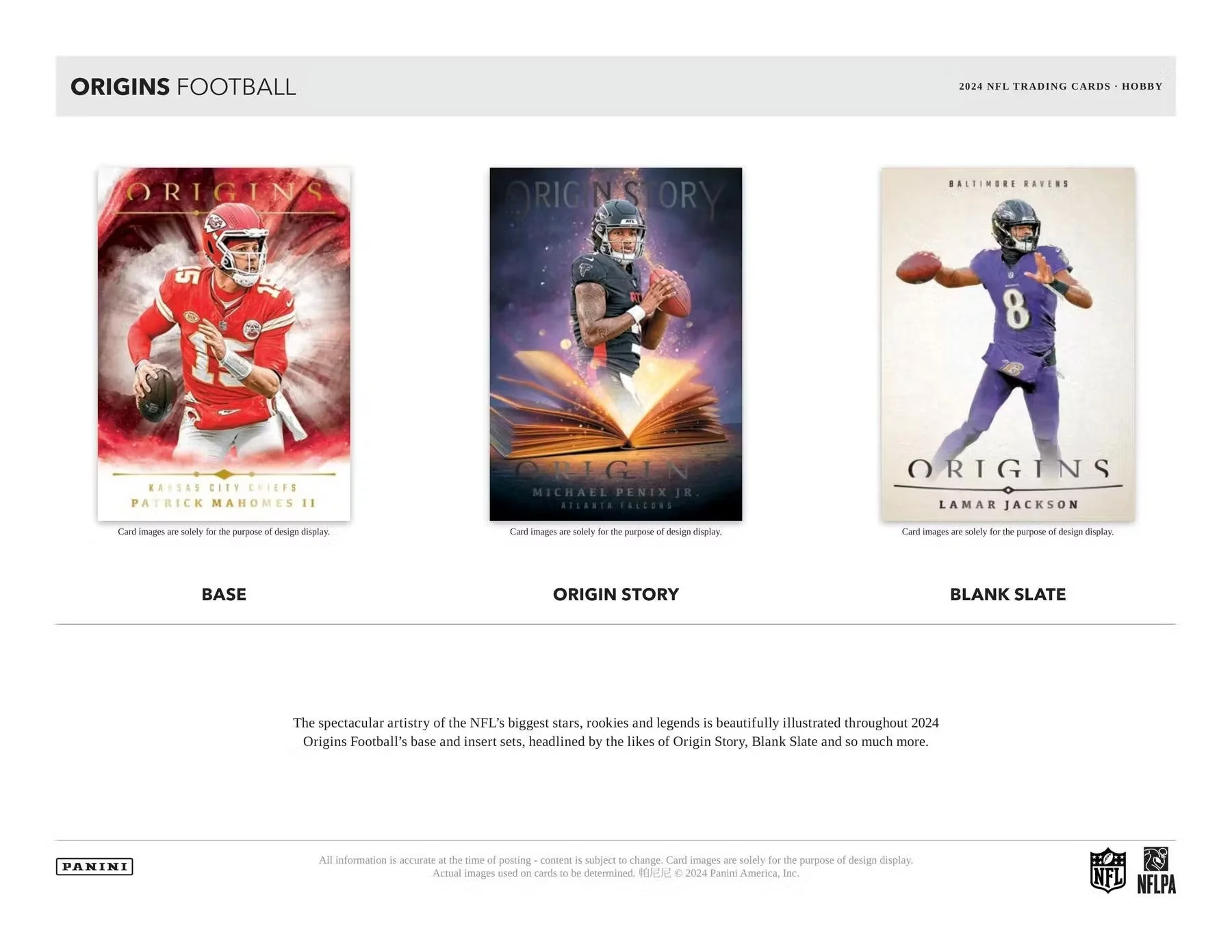 2024 Panini Origins Football Hobby Box - Image 3