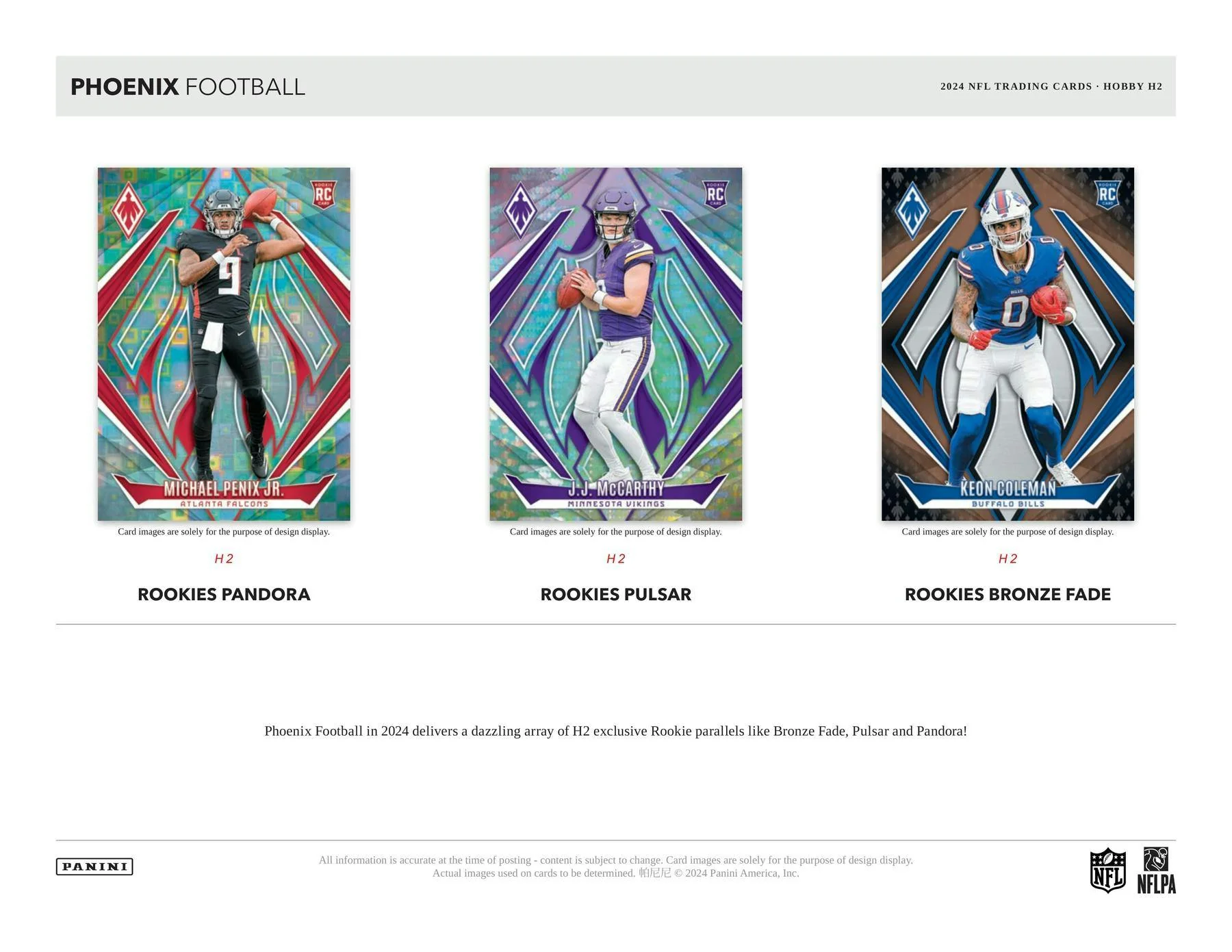 2024 Panini Phoenix Football H2 Box - Image 5