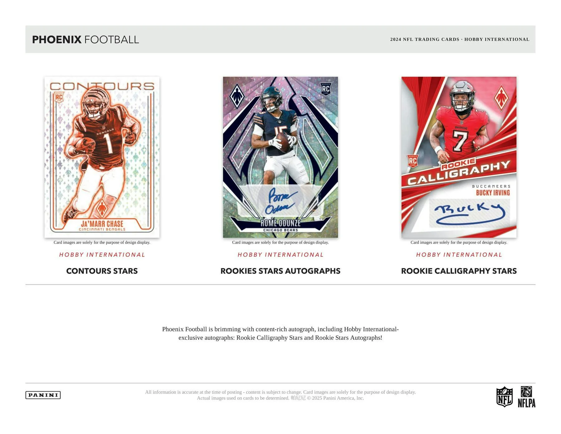 2024 Panini Phoenix Football Hobby International Mega Box – Columbia Sports Cards - Image 6
