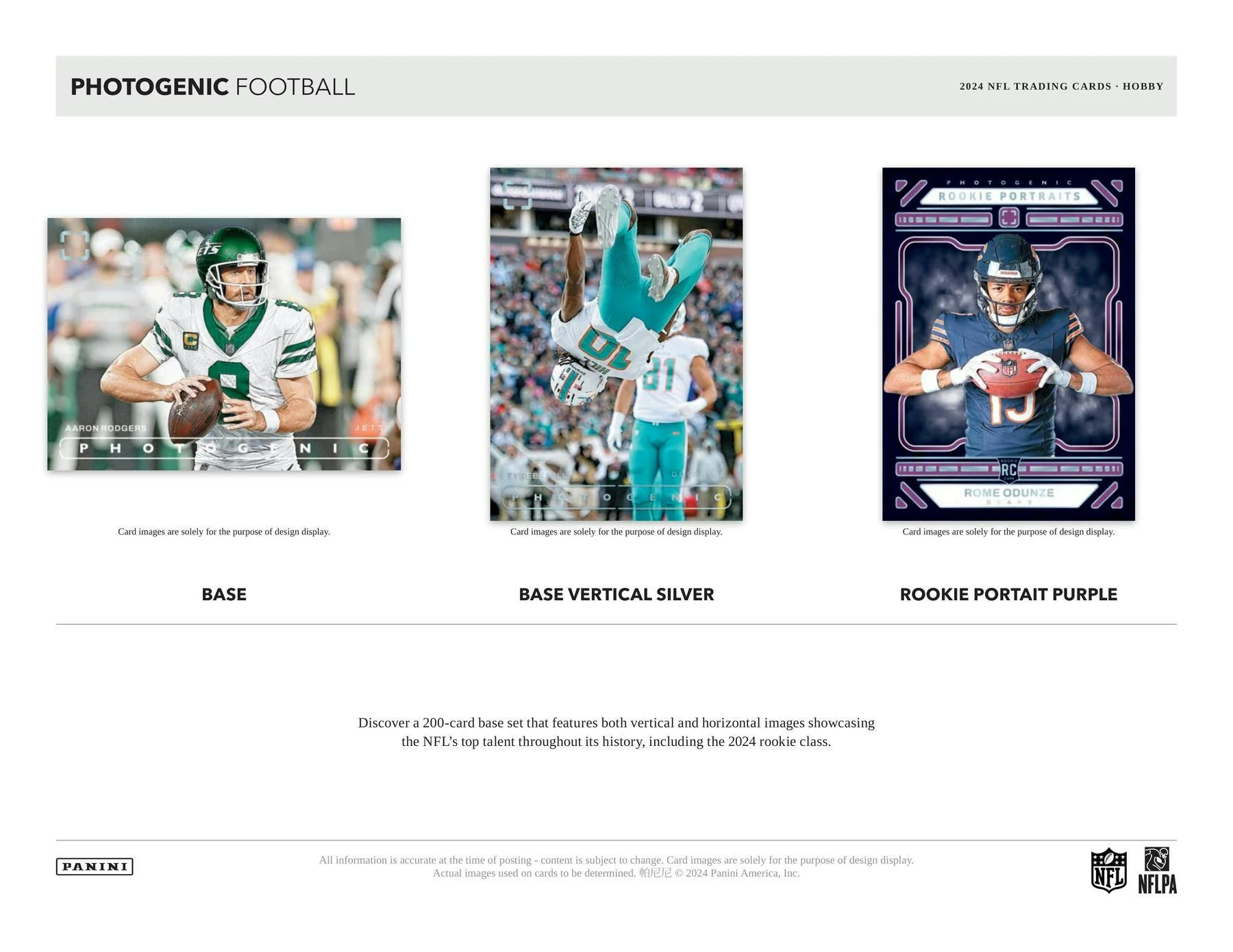2024 Panini Photogenic Football Hobby Box - Image 4