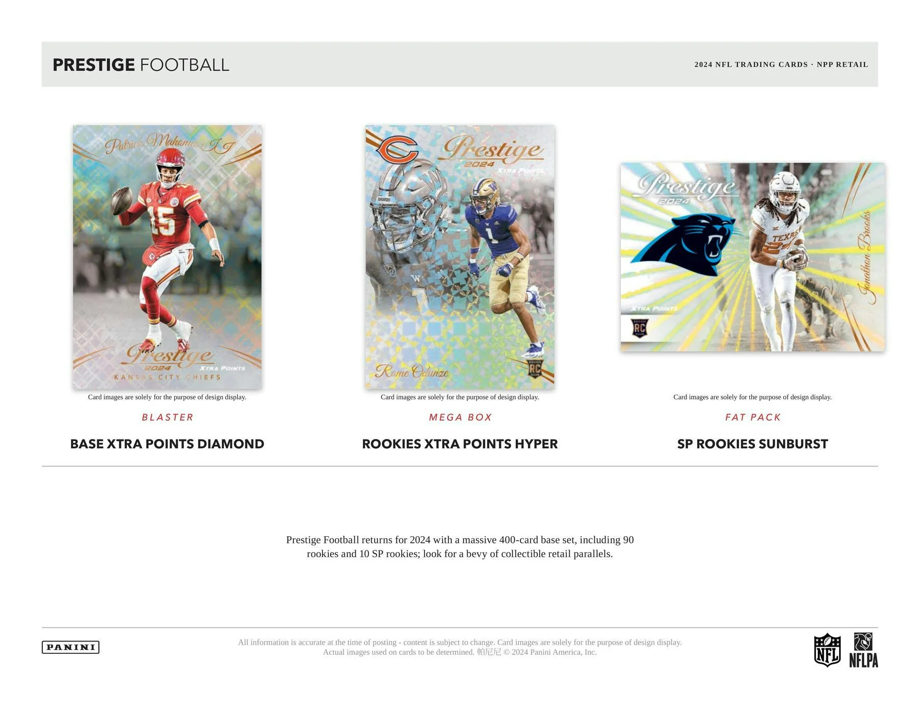 2024 Panini Prestige Football Blaster - Image 3