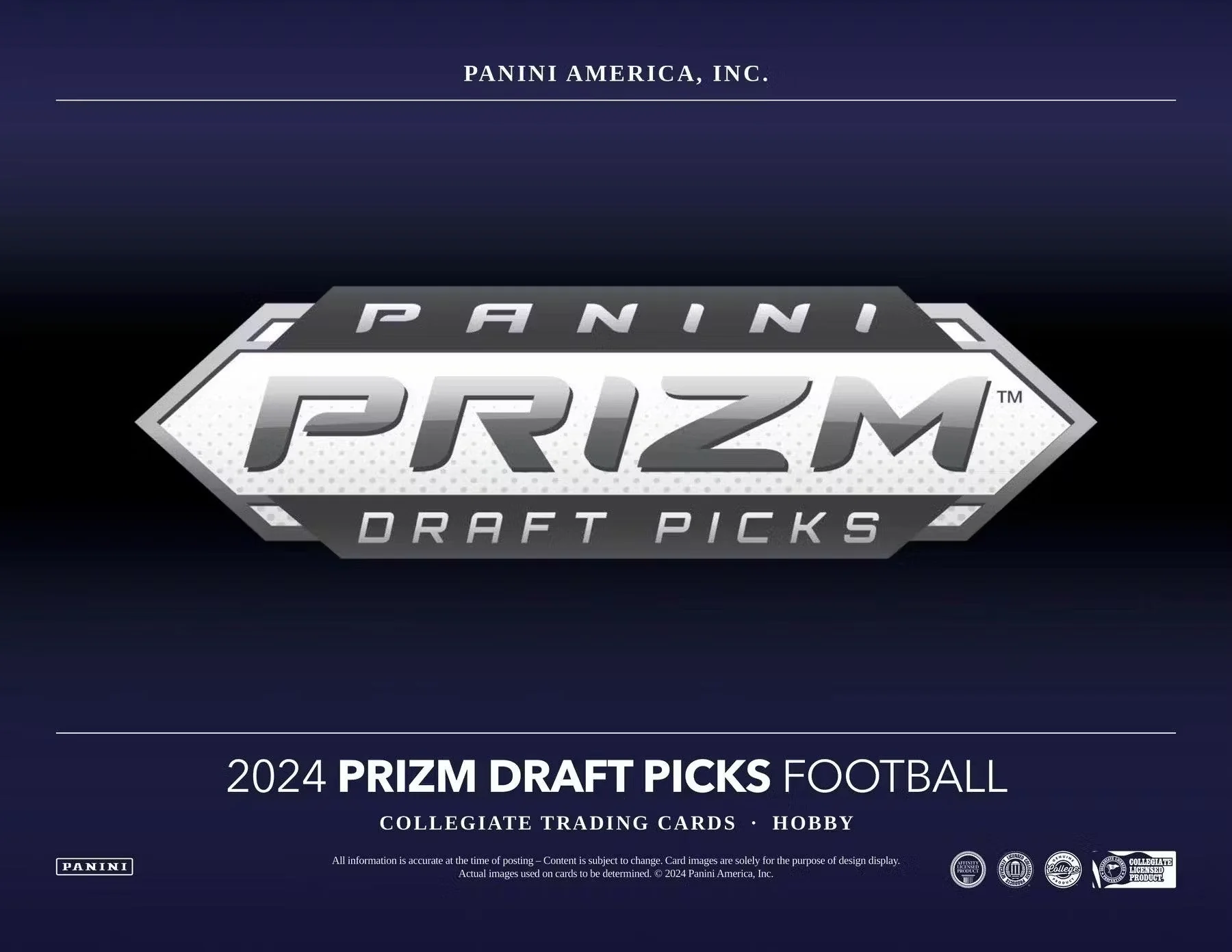 2024 Panini Prizm Draft Picks Football Hobby Box - Image 2