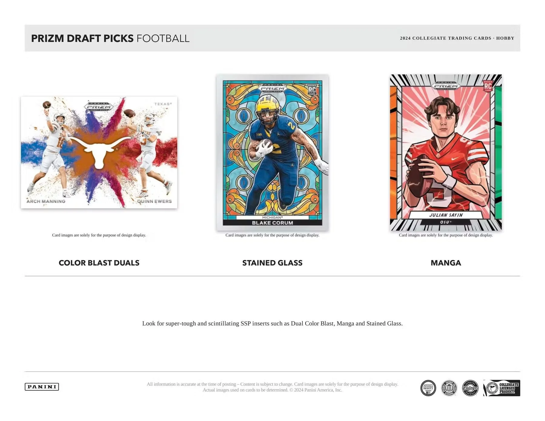 2024 Panini Prizm Draft Picks Football Hobby Box - Image 4