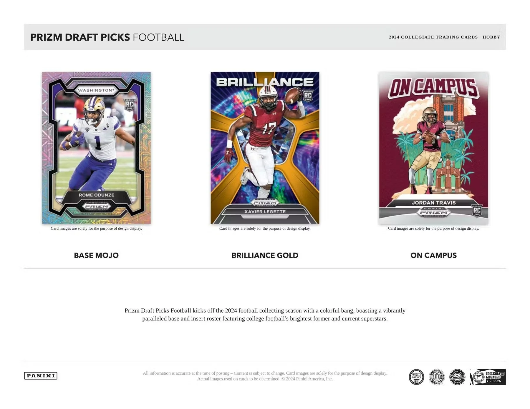 2024 Panini Prizm Draft Picks Football Hobby Box - Image 6