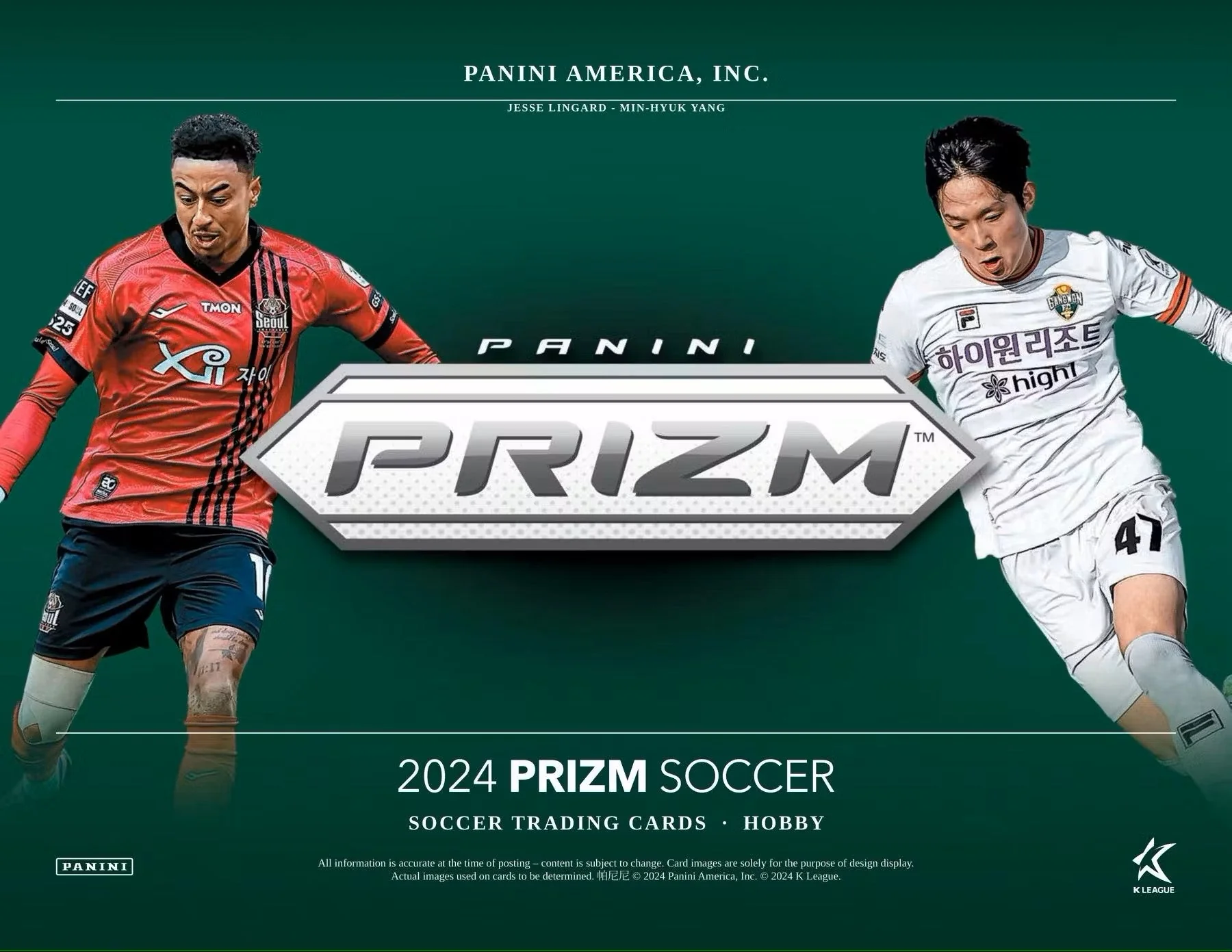 2024 Panini Prizm K League Soccer Hobby Box - Image 3