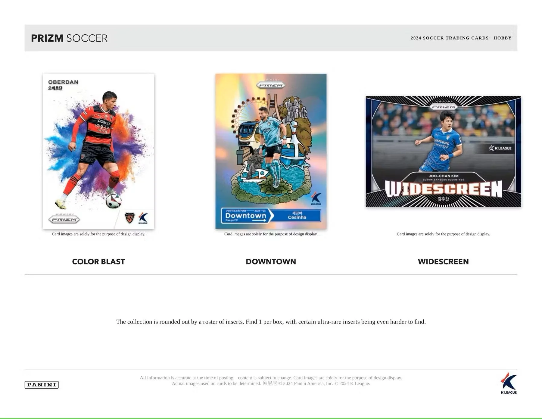 2024 Panini Prizm K League Soccer Hobby Box - Image 5