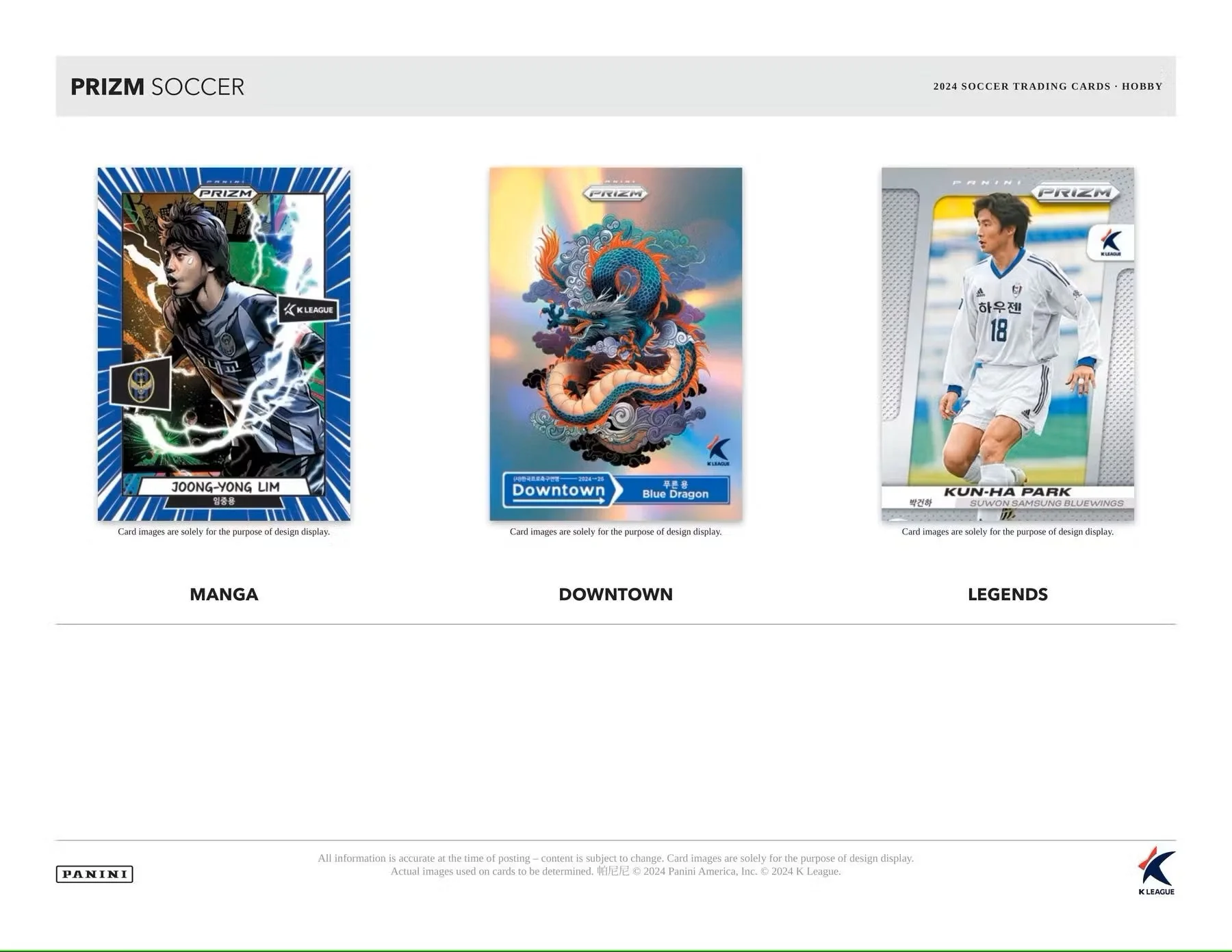 2024 Panini Prizm K League Soccer Hobby Box - Image 6