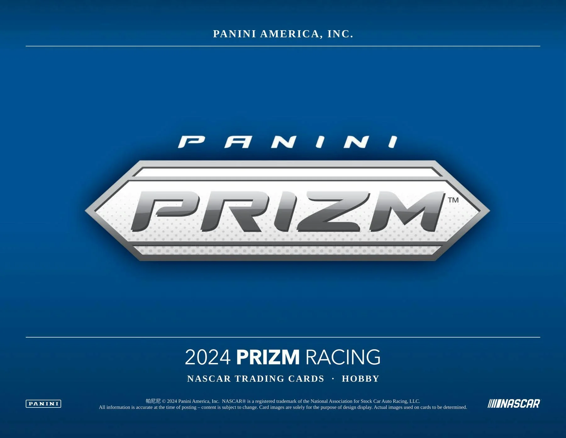 2024 Panini Prizm NASCAR Racing Hobby Box - Image 3