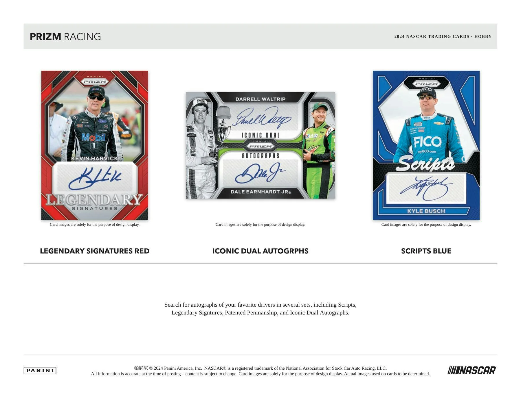 2024 Panini Prizm NASCAR Racing Hobby Box - Image 5