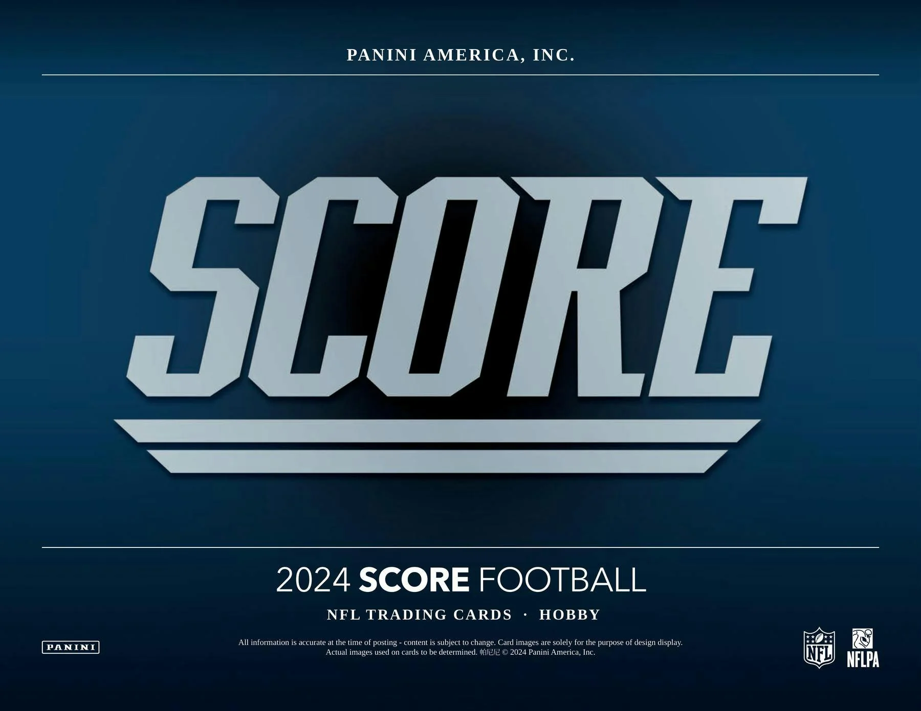 2024 Panini Score Football Hobby Box - Image 3