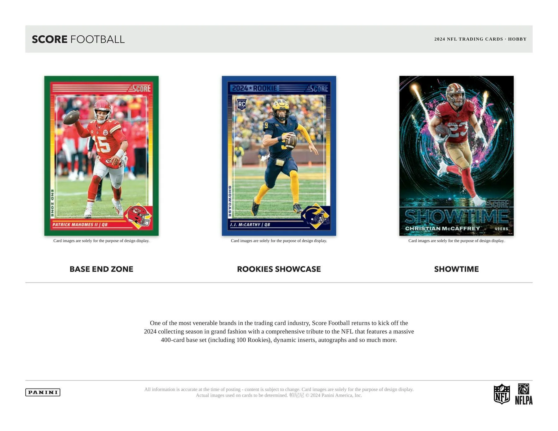 2024 Panini Score Football Hobby Box - Image 4