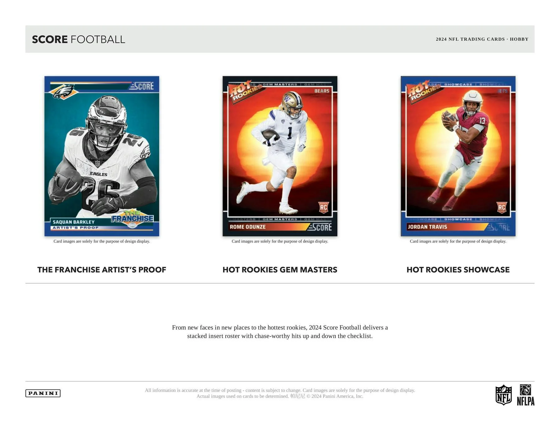 2024 Panini Score Football Hobby Box - Image 5