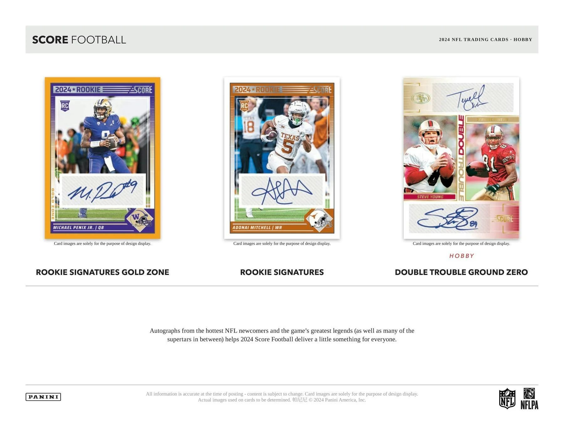 2024 Panini Score Football Hobby Box - Image 6