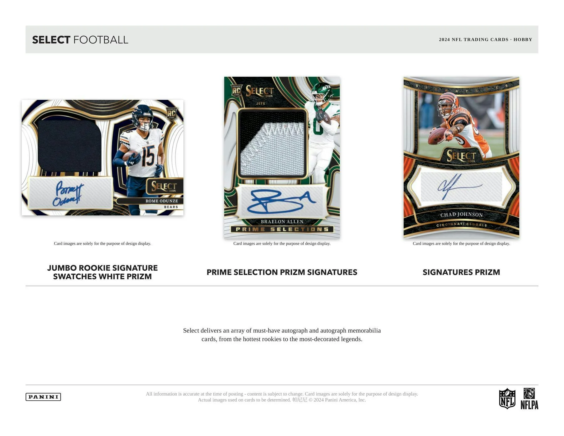 2024 Panini Select Football Hobby Box - Image 5