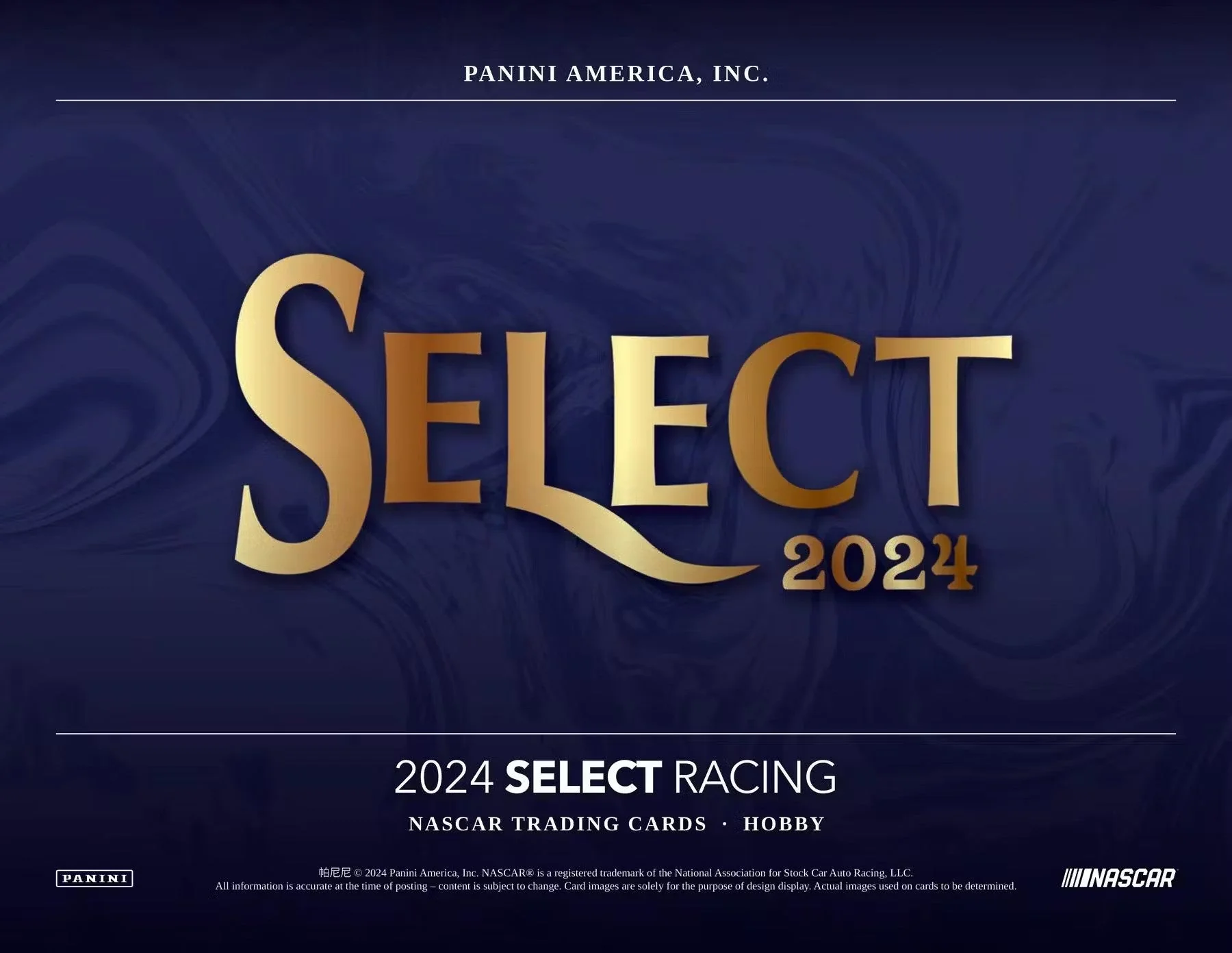 2024 Panini Select Racing Hobby Box - Image 5
