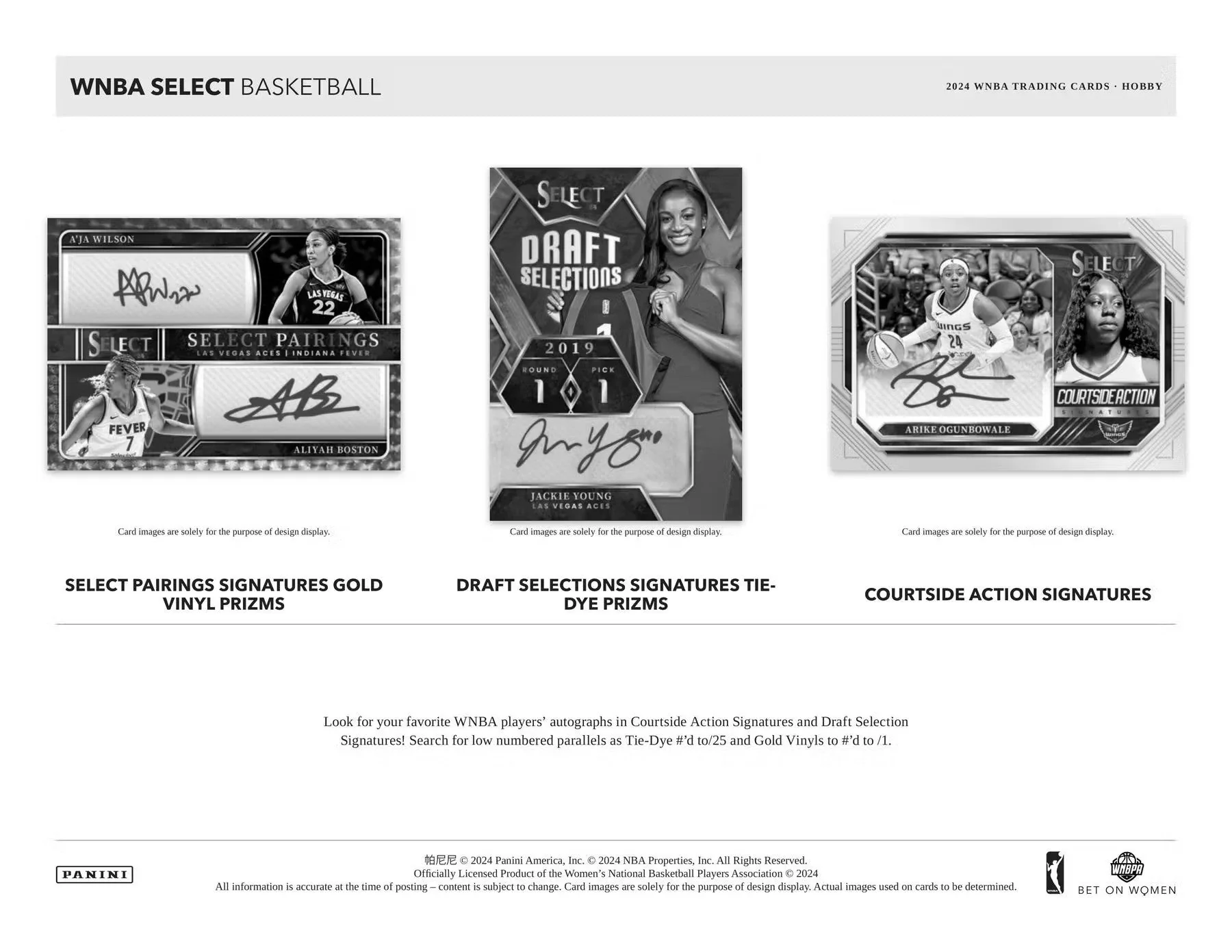 2024 Panini Select WNBA Basketball Hobby Box - Image 3