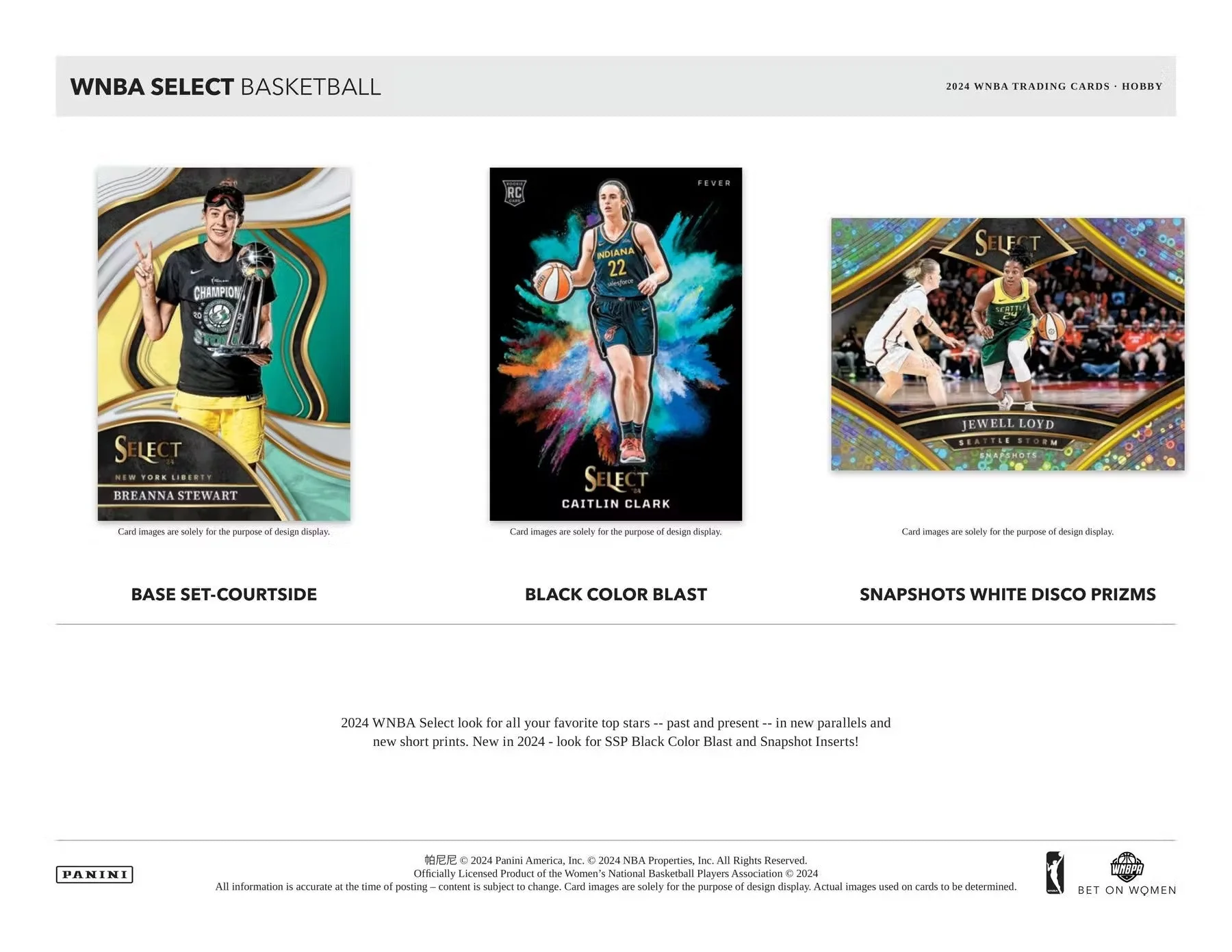 2024 Panini Select WNBA Basketball Hobby Box - Image 4