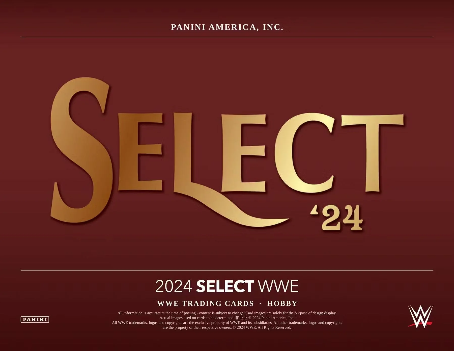 2024 Panini Select WWE Wrestling Hobby Box - Image 3