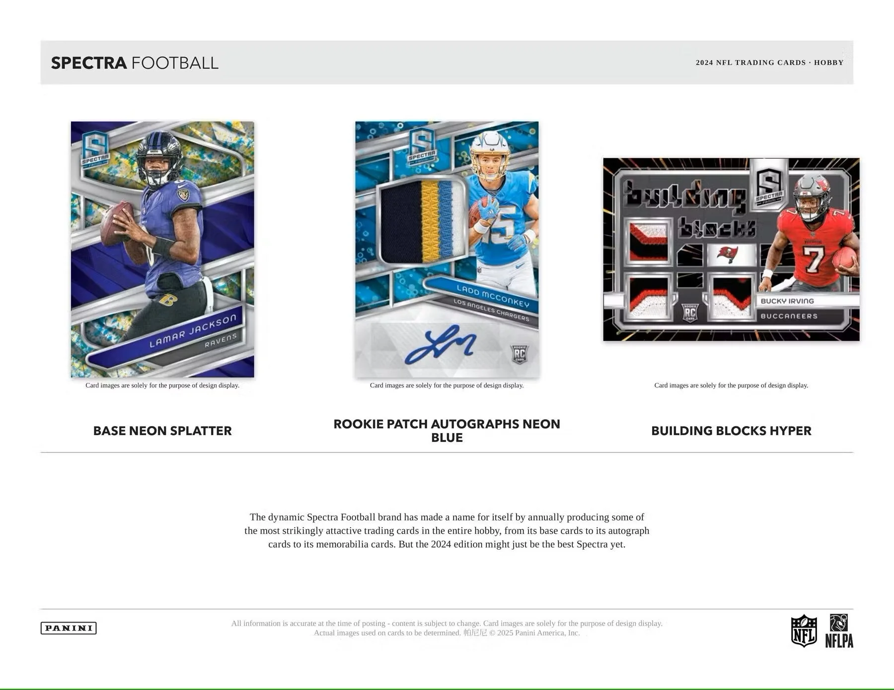 2024 Panini Spectra Football Hobby Box - Image 4