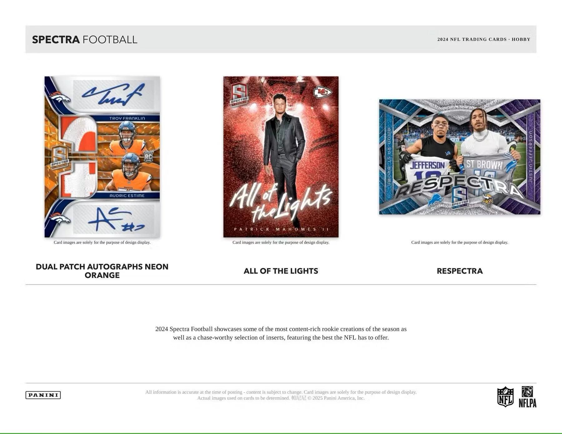 2024 Panini Spectra Football Hobby Box - Image 5