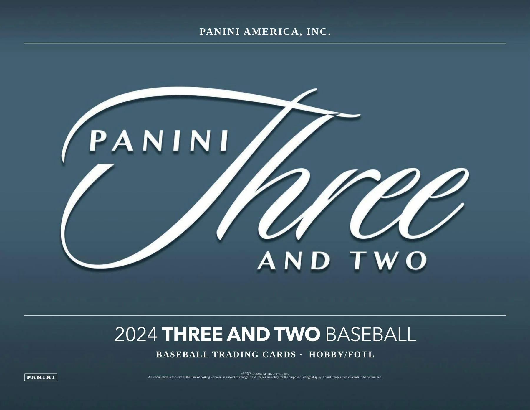 2024 Panini Three and Two Baseball Hobby Box - Image 3