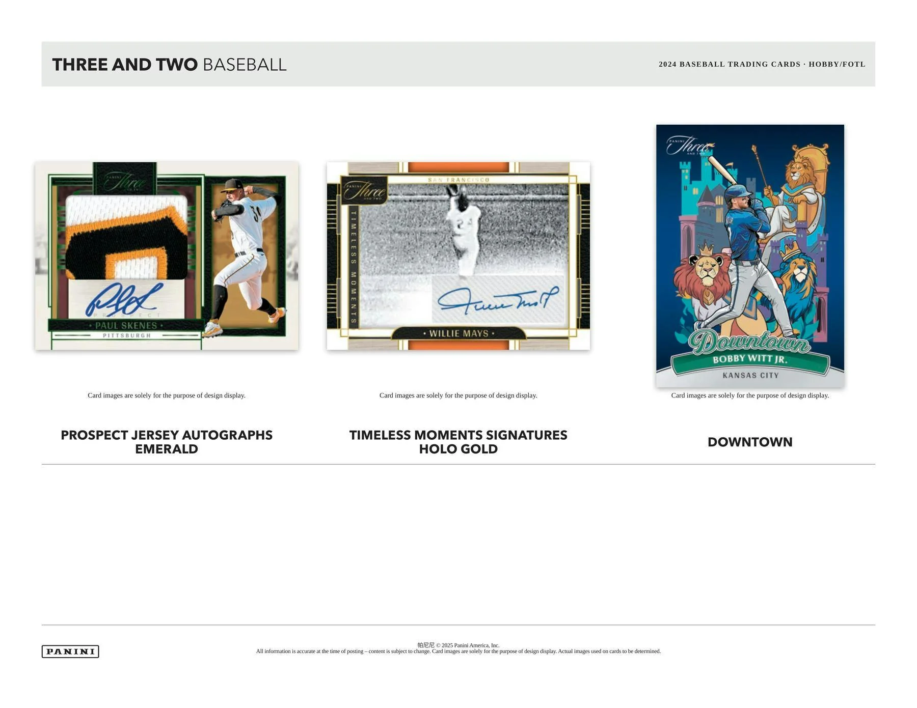 2024 Panini Three and Two Baseball Hobby Box - Image 4