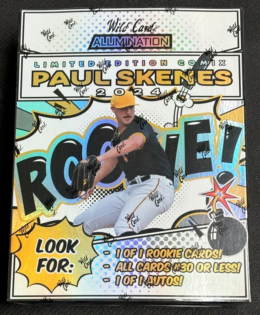 2024 Paul Skenes Comix Wild Card Alumination Limited Edition Hobby Box