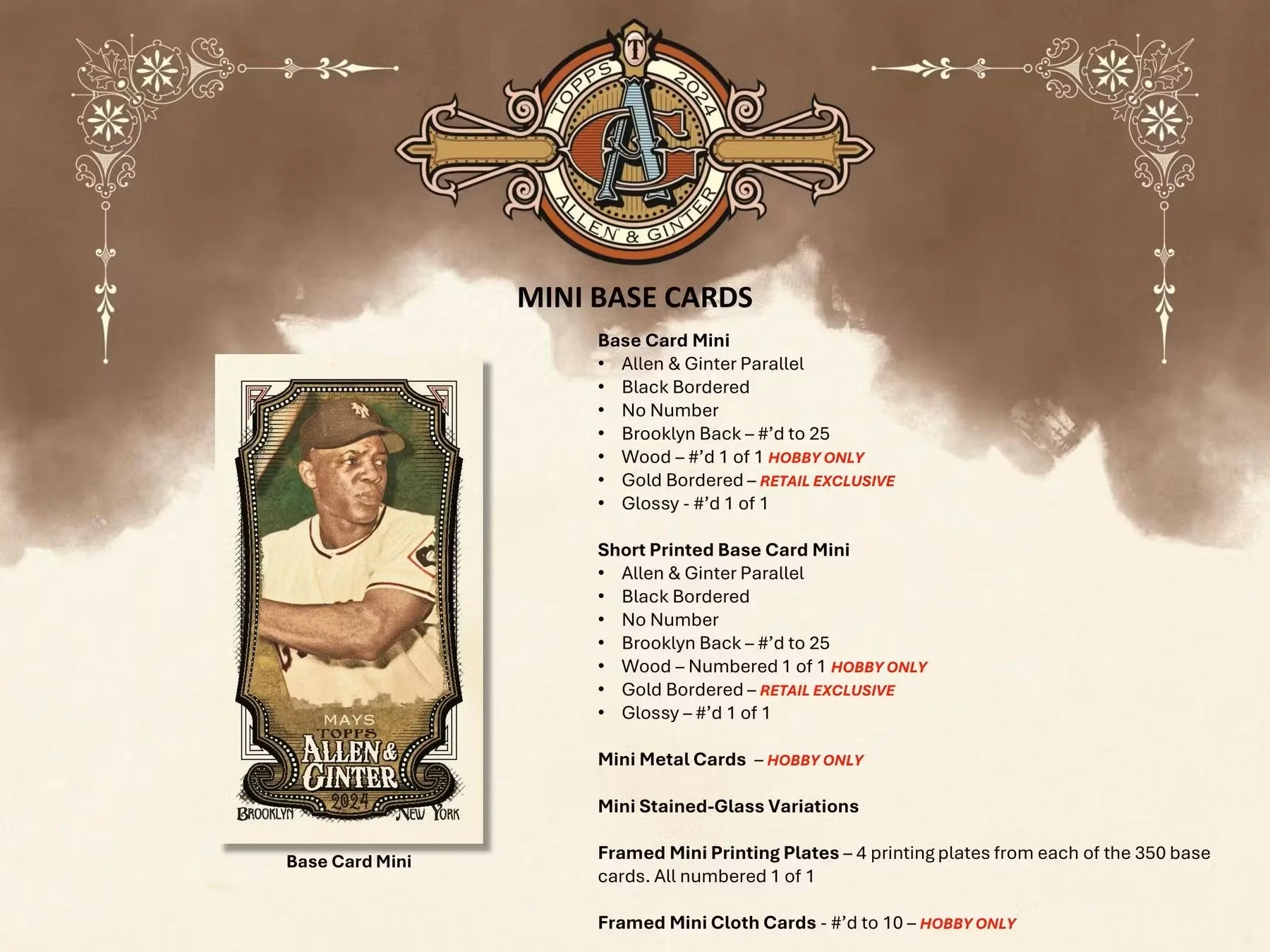 2024 Topps Allen & Ginter Baseball 8-Pack Blaster Box - Image 5