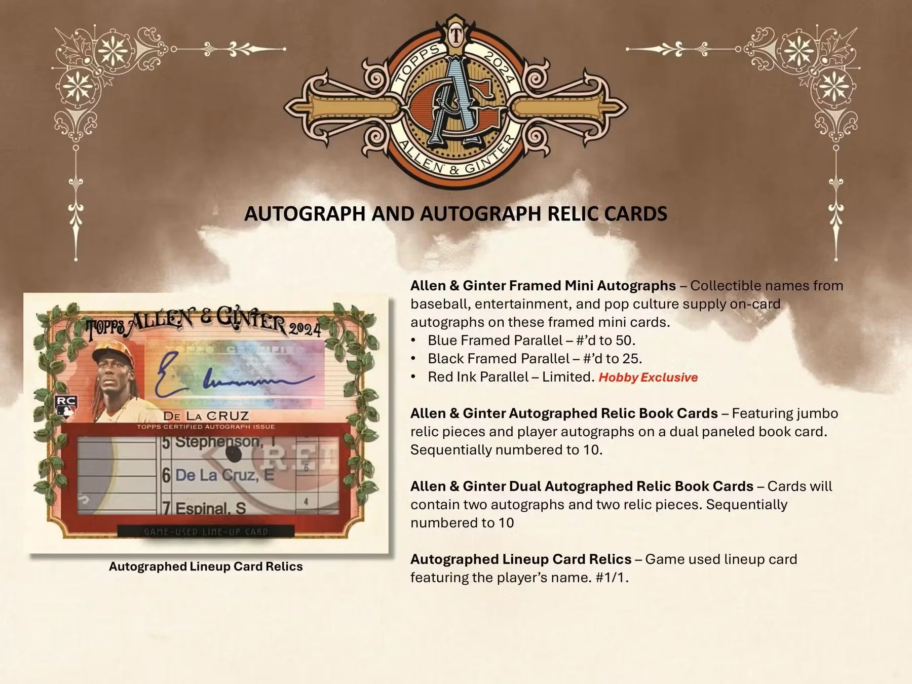 2024 Topps Allen & Ginter Baseball 8-Pack Blaster Box - Image 7
