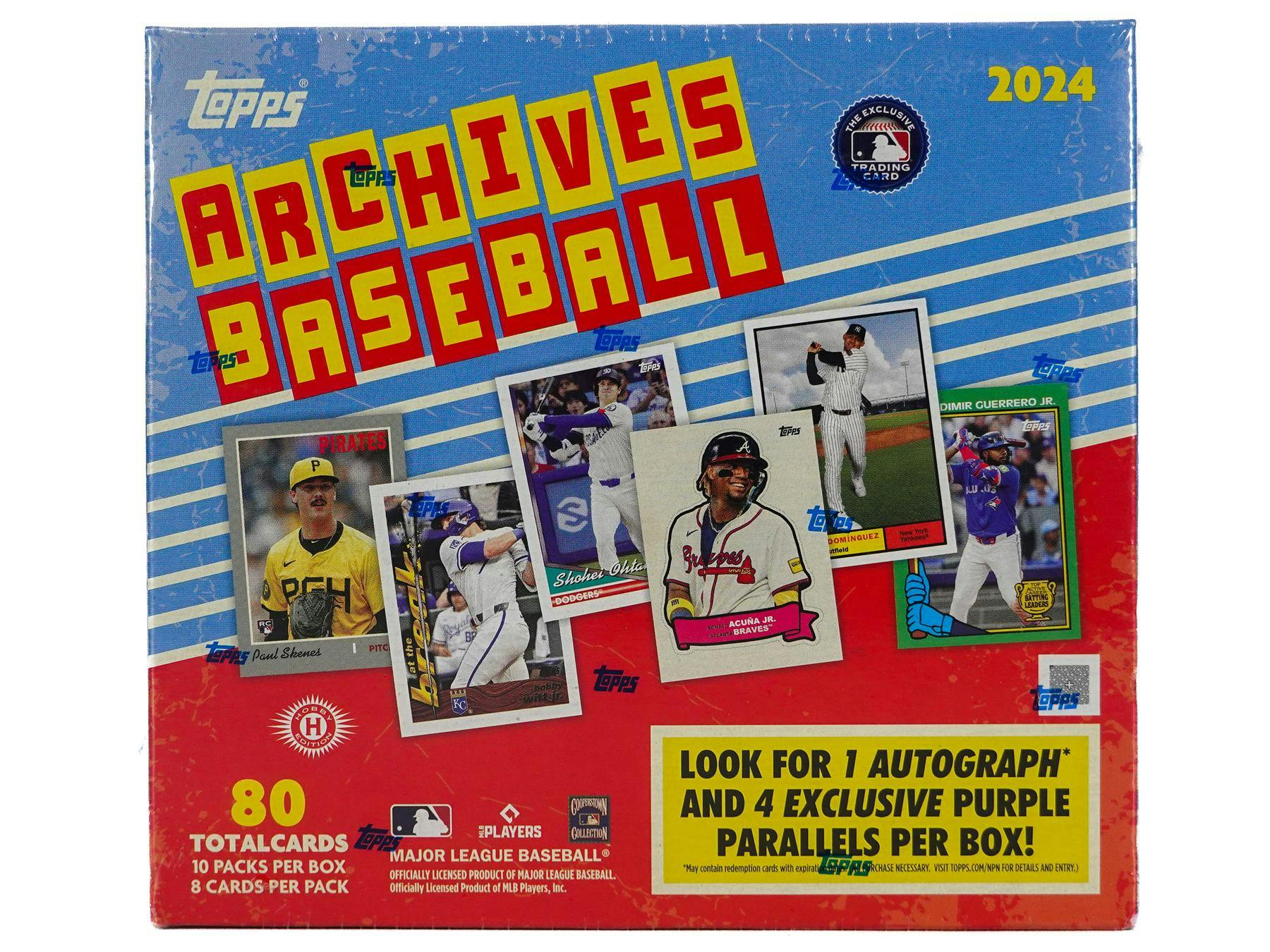 2024 Topps Archives Baseball Collector Box