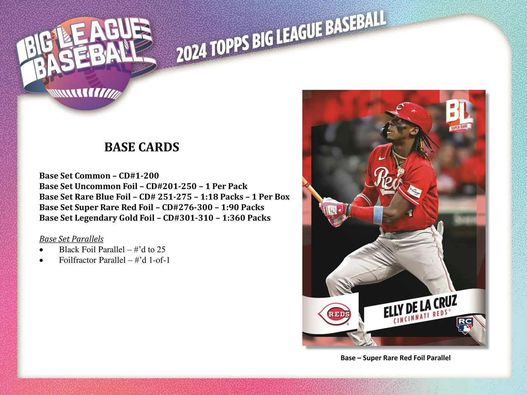 2024 Topps Big League Baseball Hobby Box - Image 4