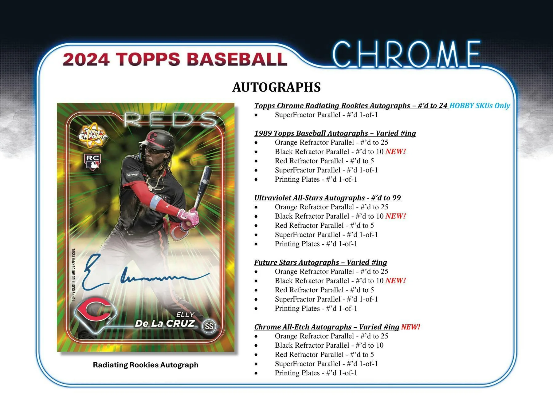 2024 Topps Chrome Baseball Hobby Box - Image 10