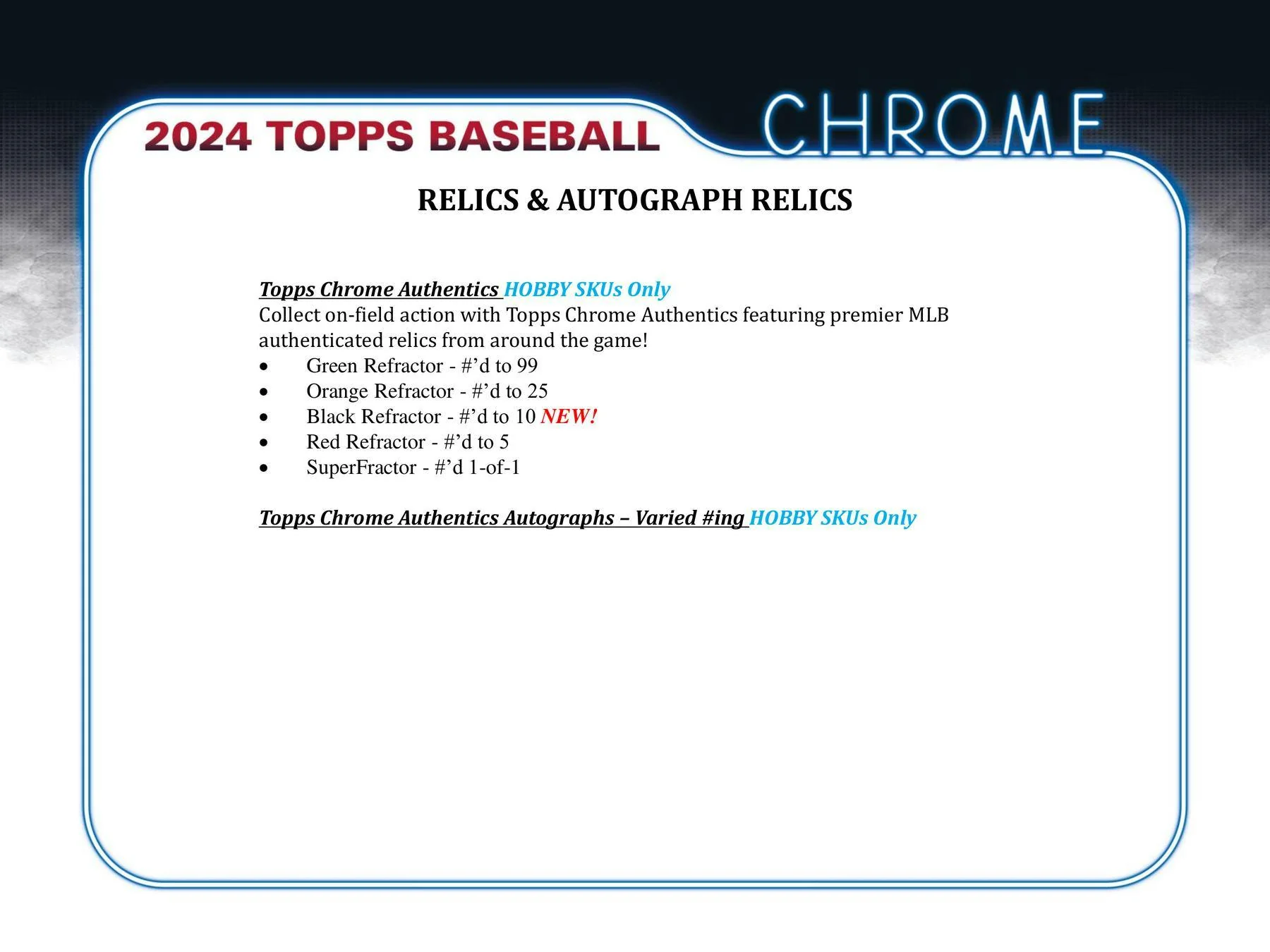 2024 Topps Chrome Baseball Hobby Box - Image 11