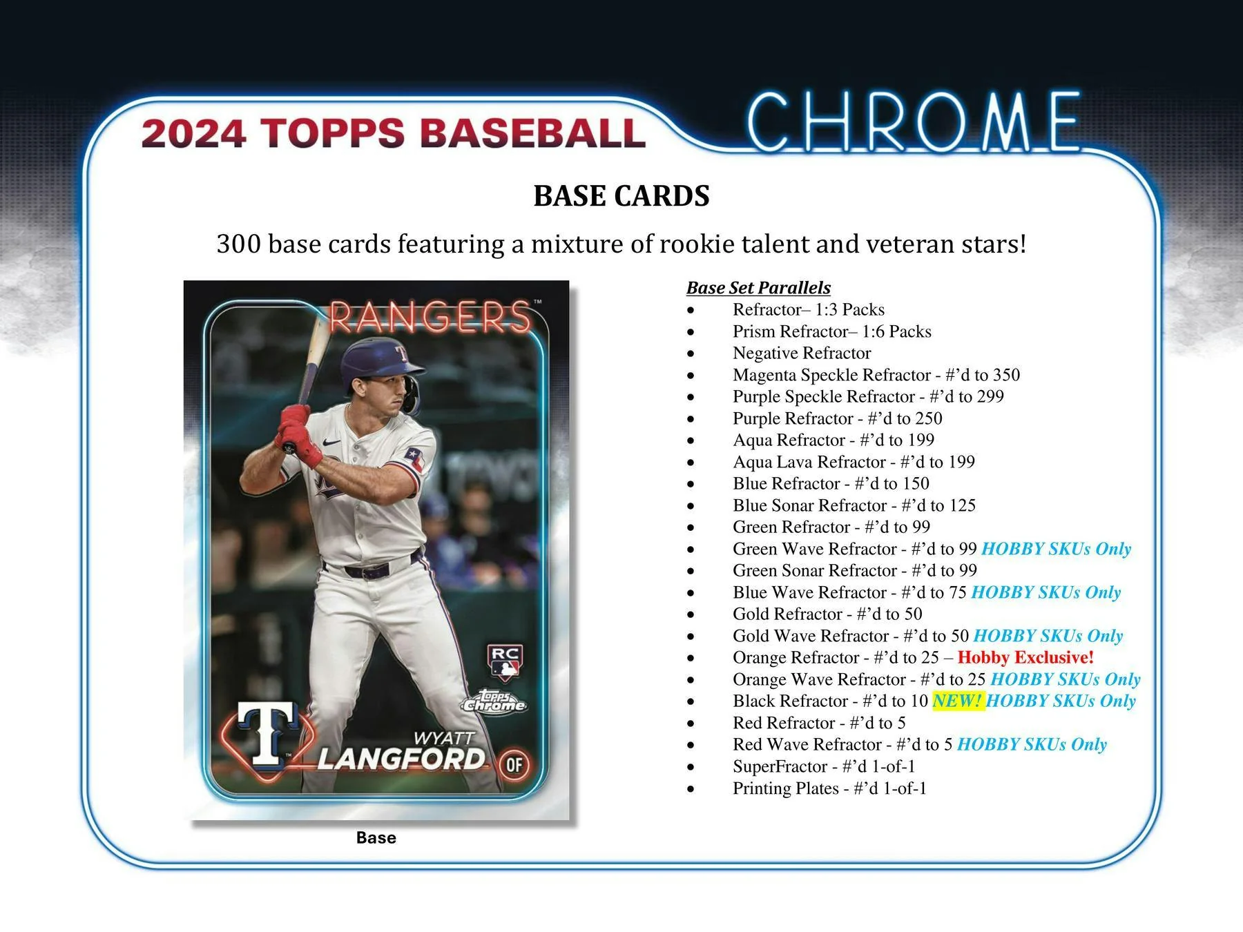 2024 Topps Chrome Baseball Hobby Box - Image 4