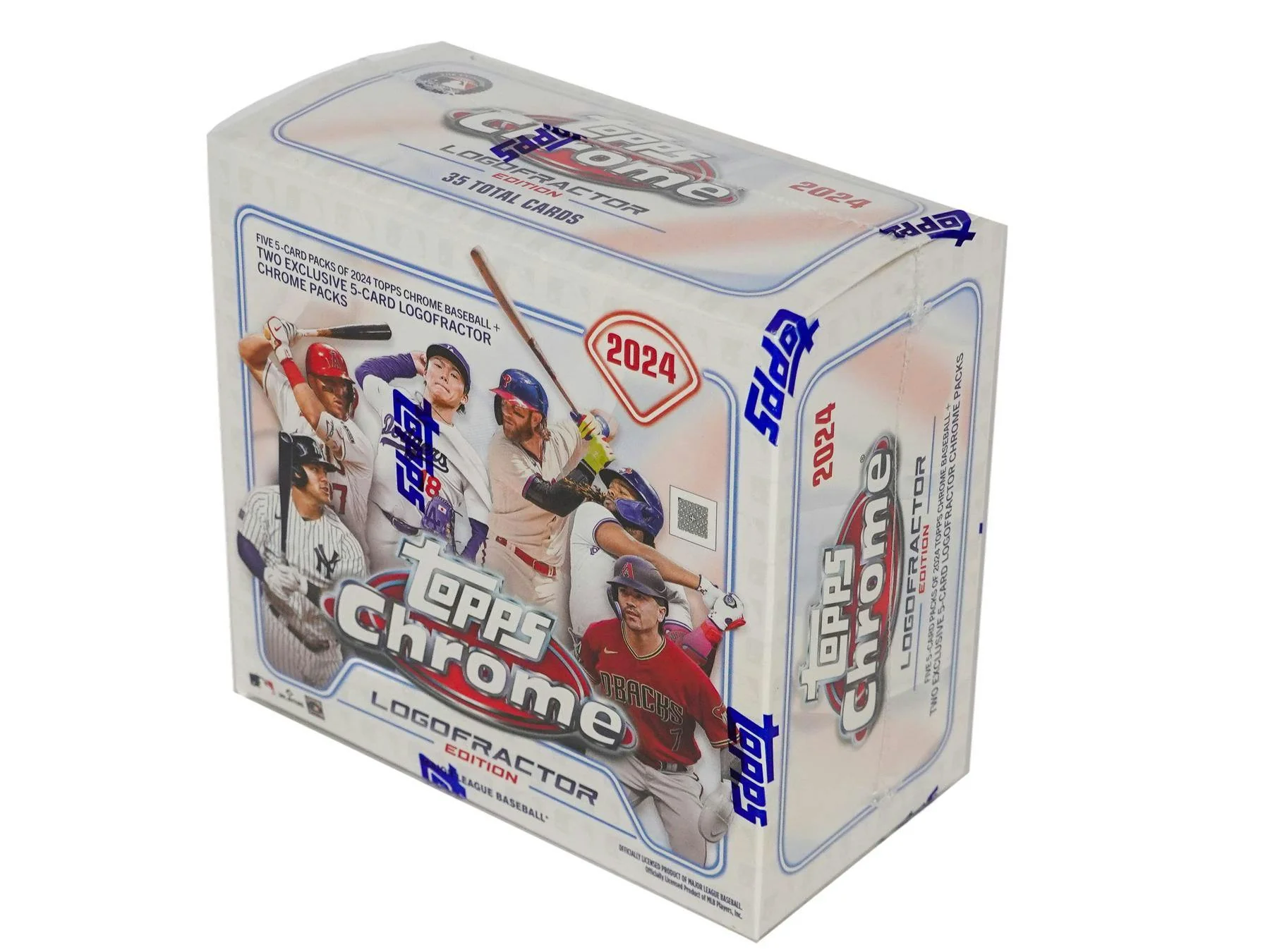 2024 Topps Chrome Baseball Logofractor Edition Box - Image 2