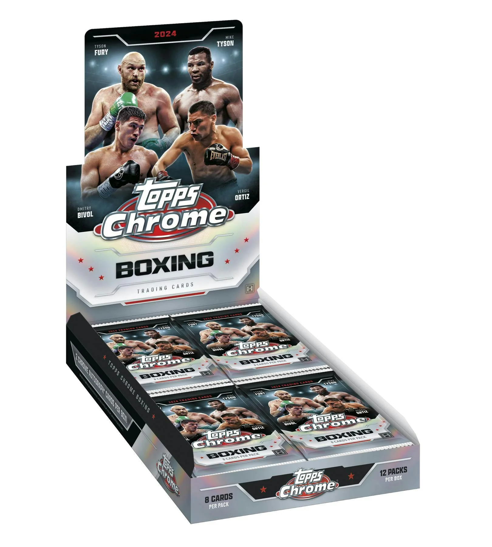 2024 Topps Chrome Boxing Hobby Box | Columbia Sports Cards