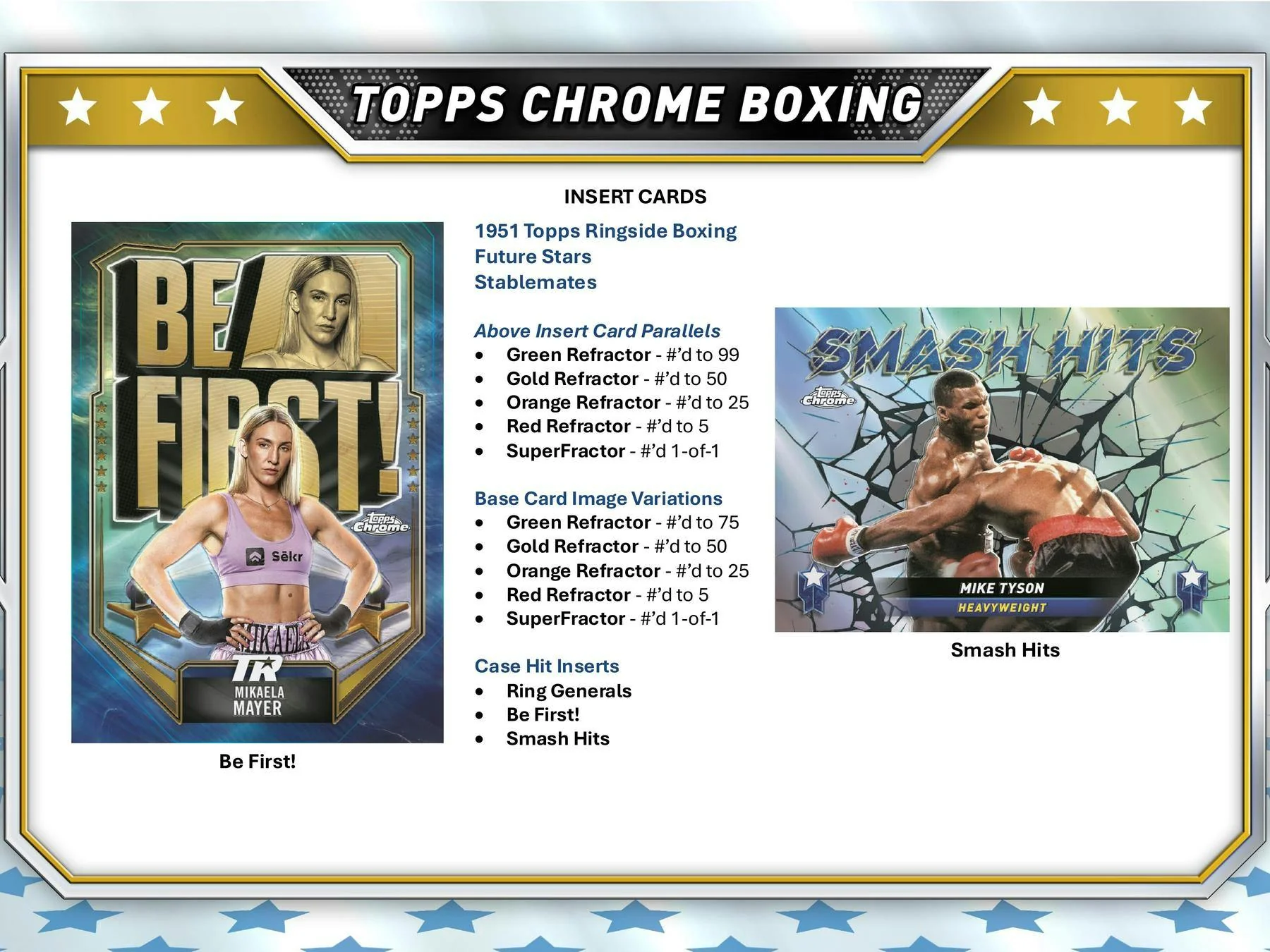 2024 Topps Chrome Boxing Hobby Box | Columbia Sports Cards - Image 6